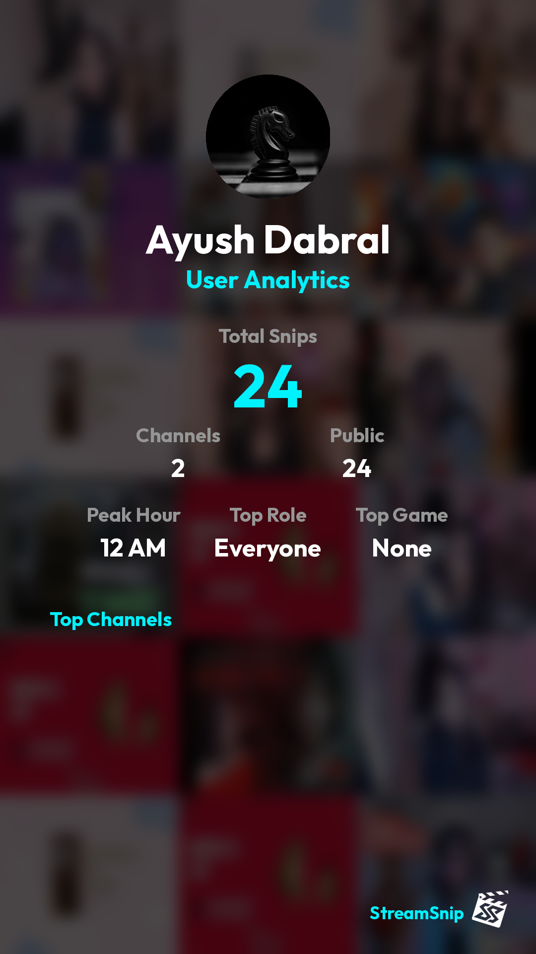 Stats Share Card