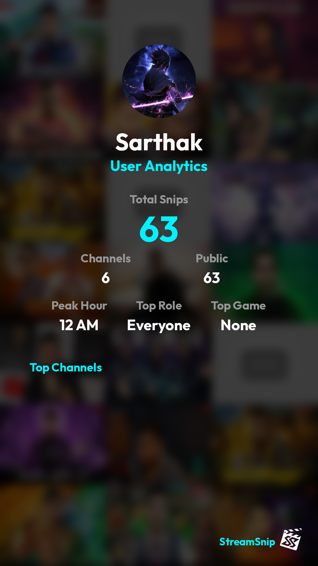 Stats Share Card
