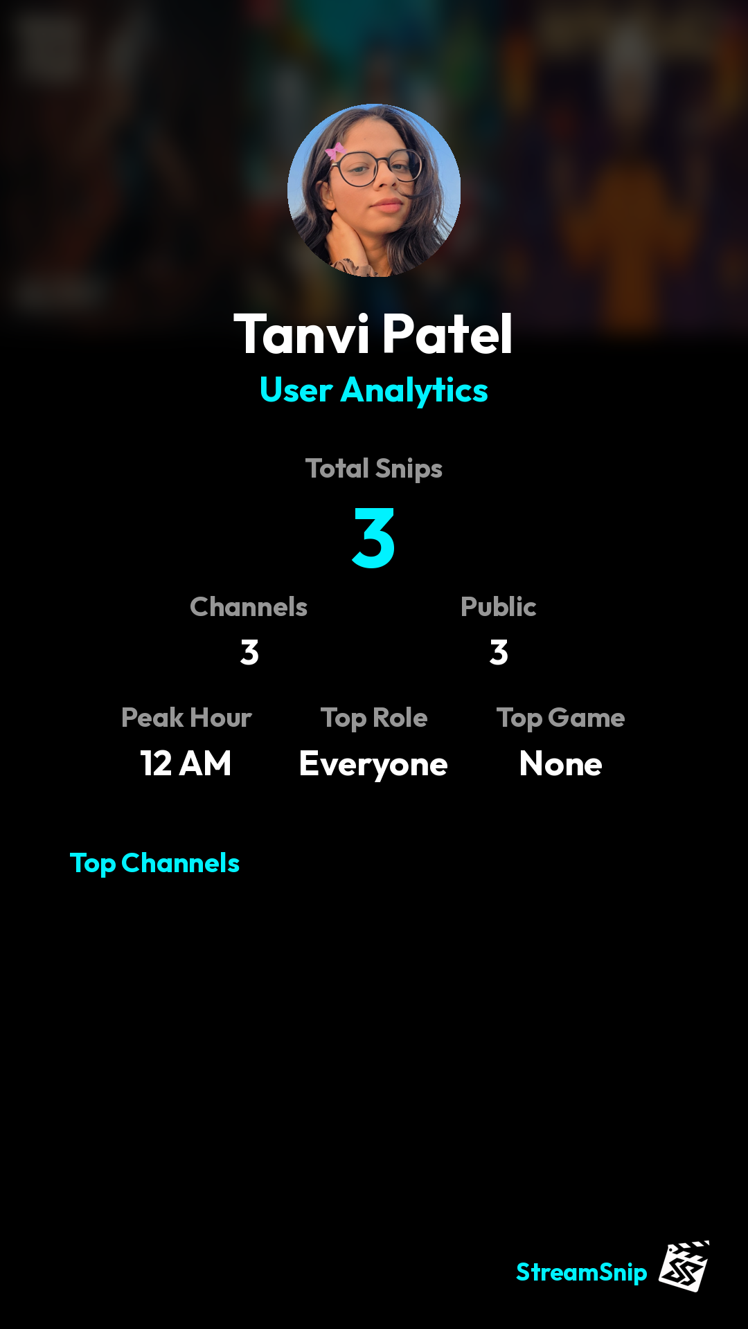 Stats Share Card