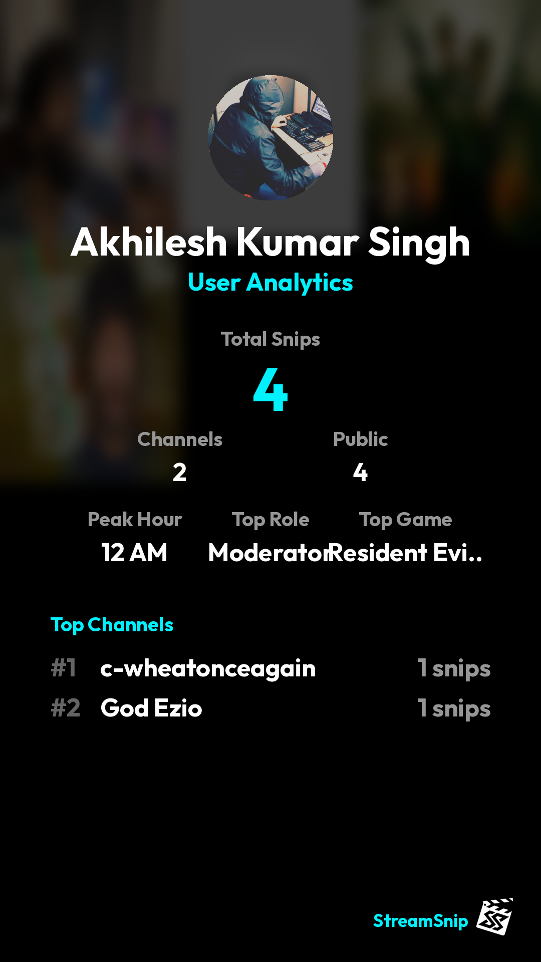Stats Share Card