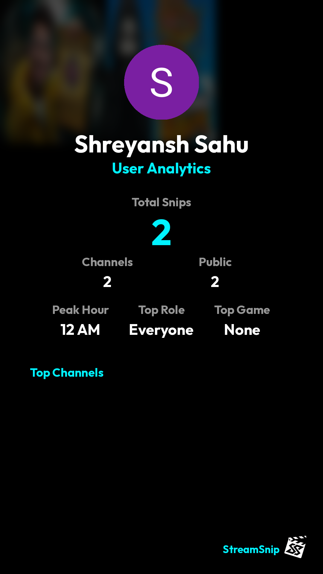 Stats Share Card
