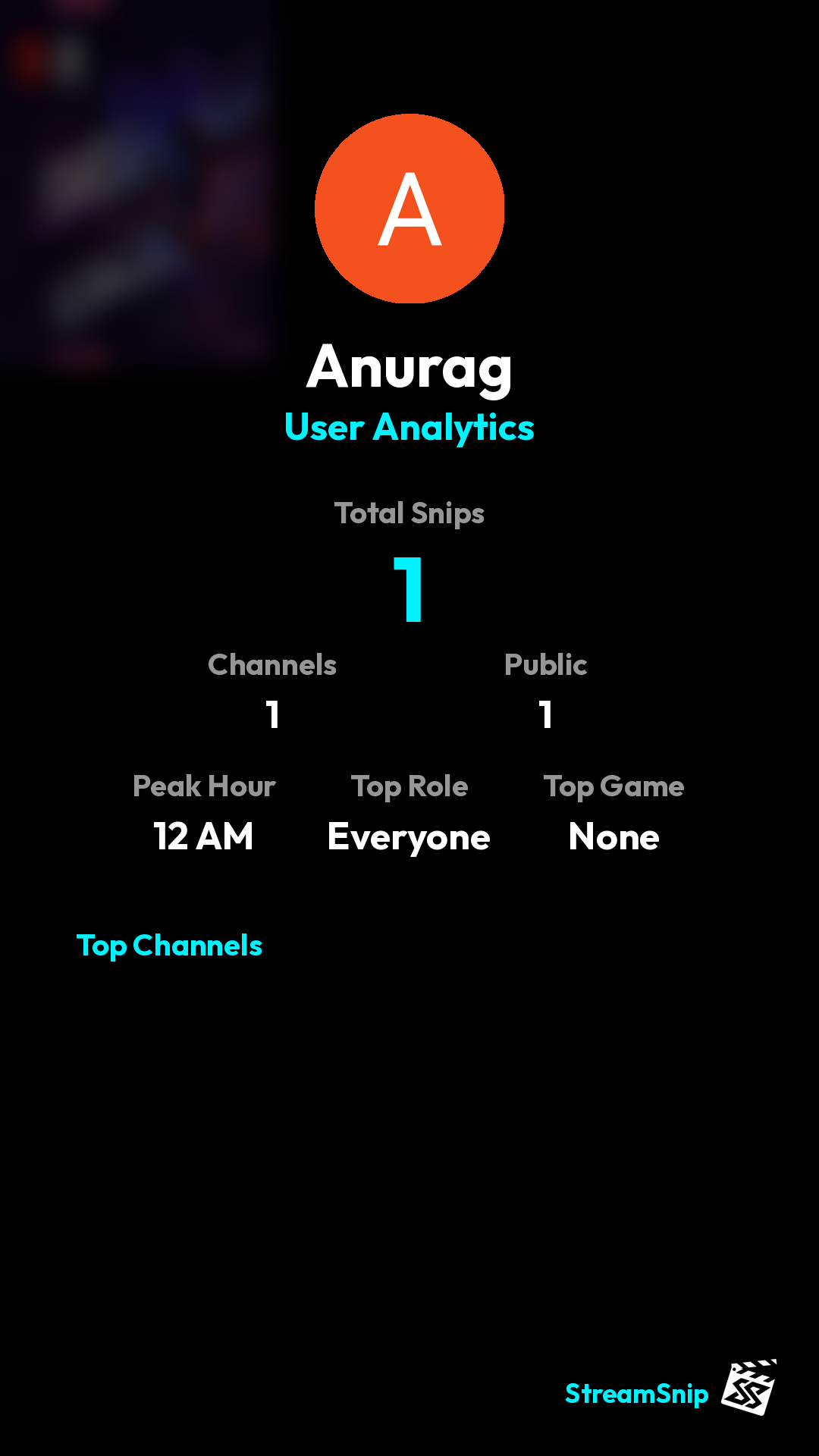 Stats Share Card