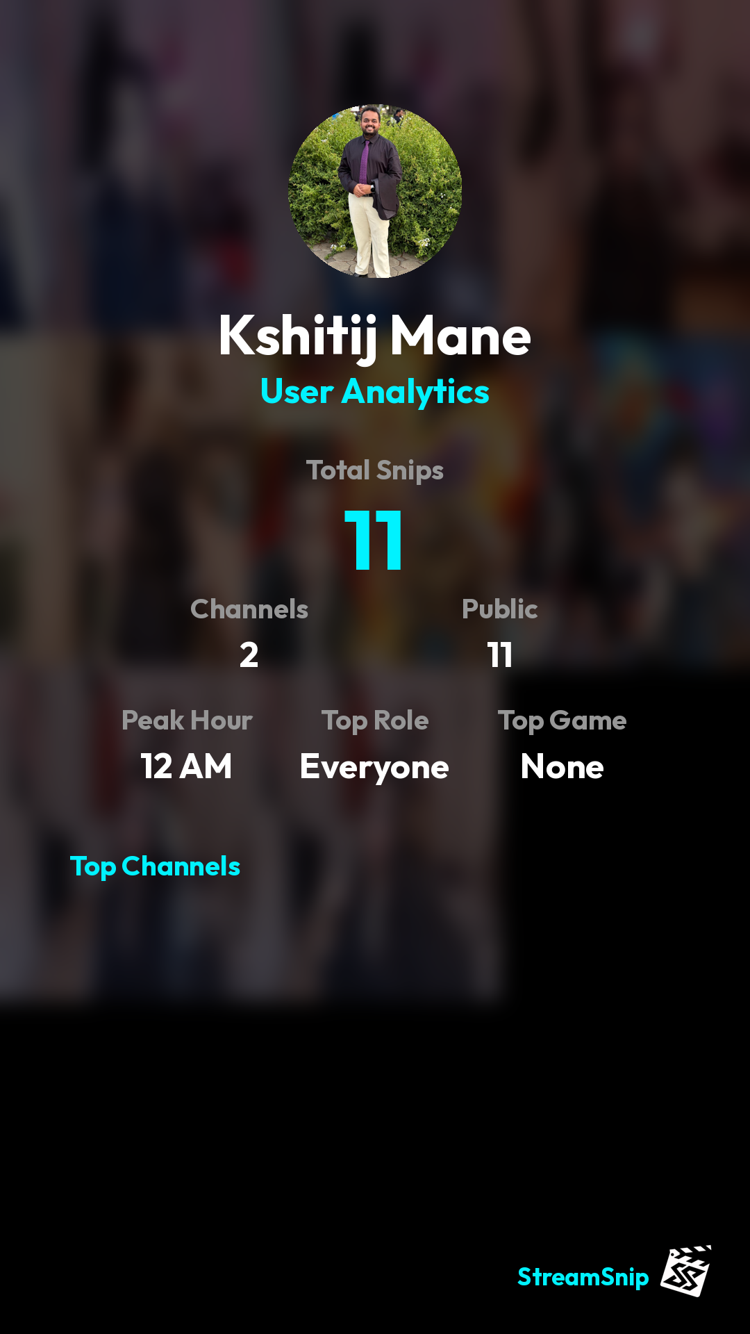 Stats Share Card