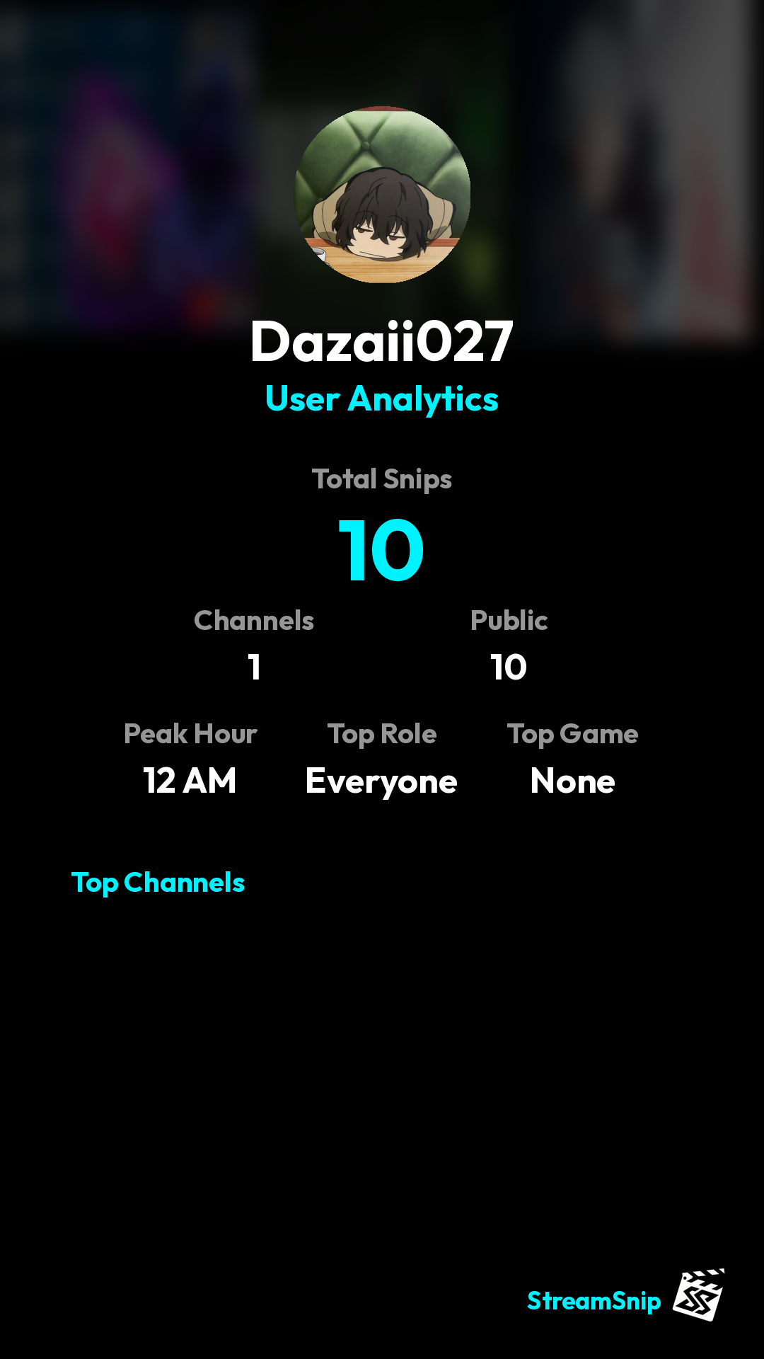 Stats Share Card