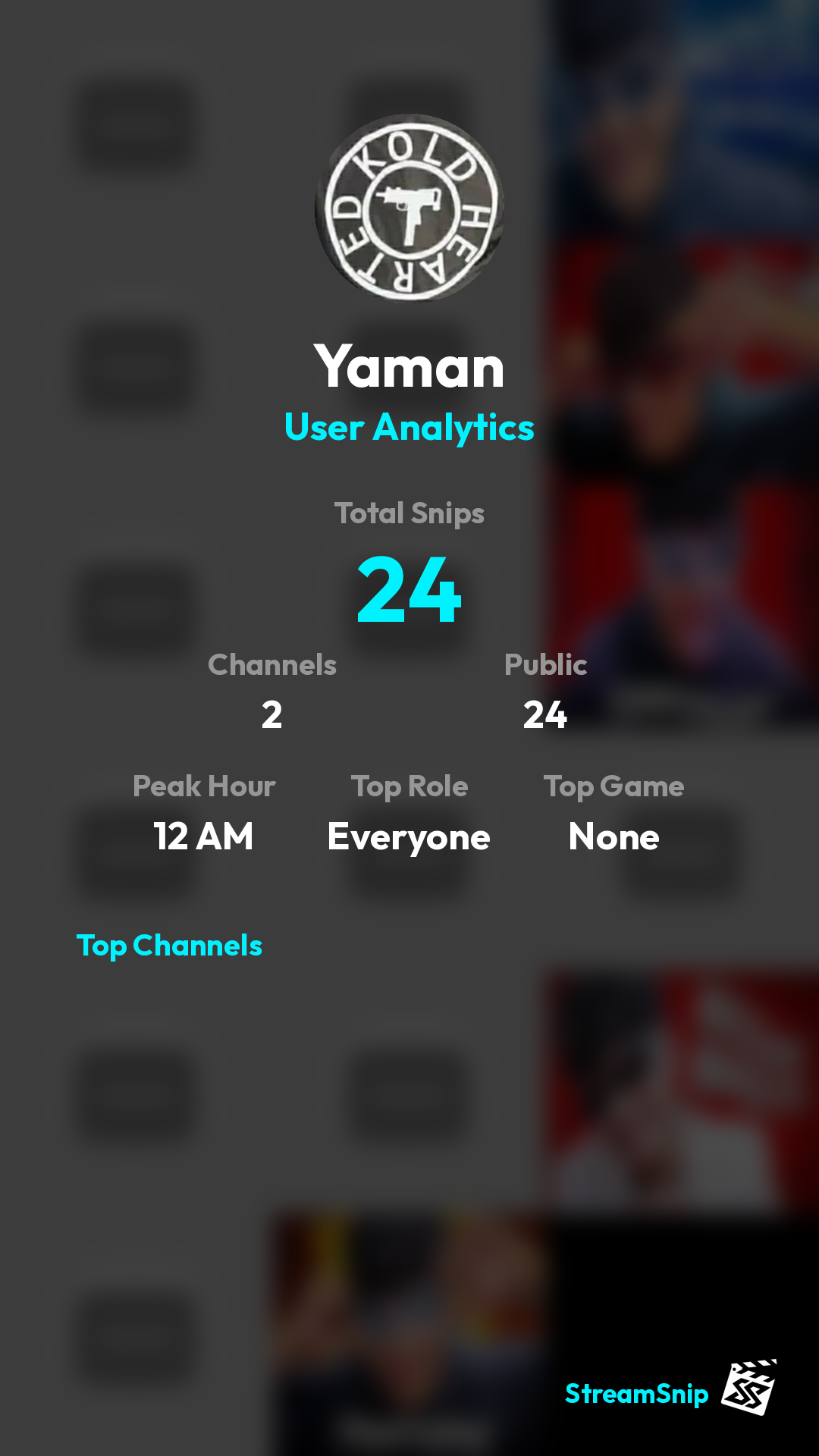 Stats Share Card