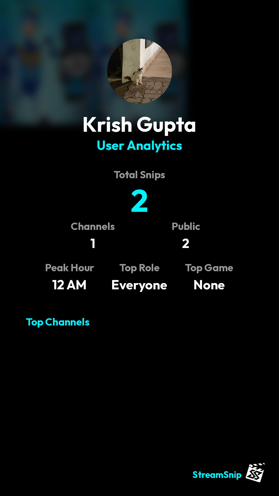 Stats Share Card