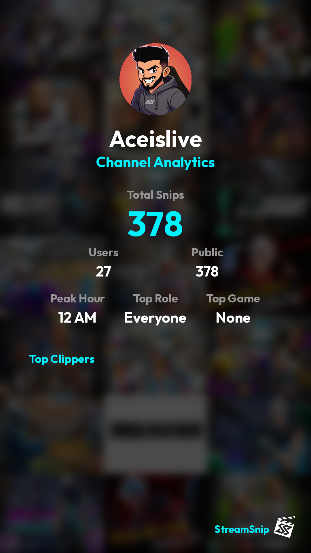 Stats Share Card
