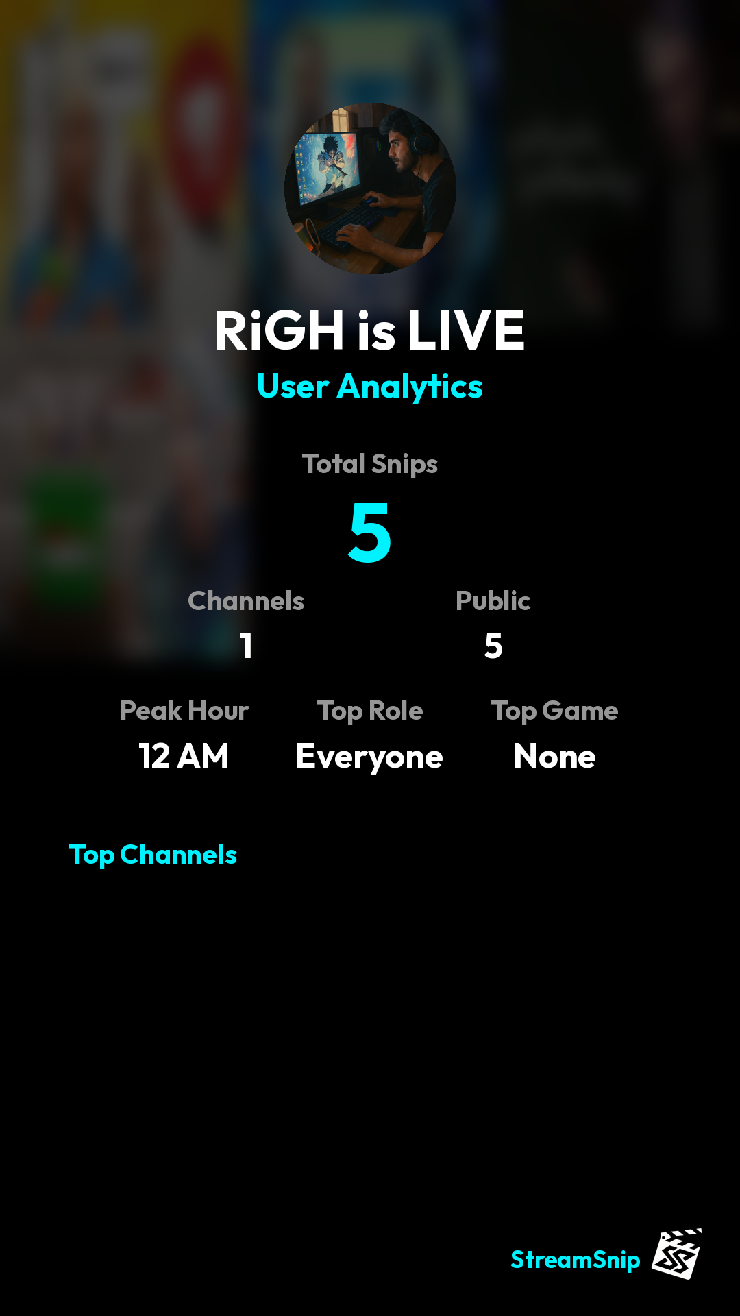Stats Share Card