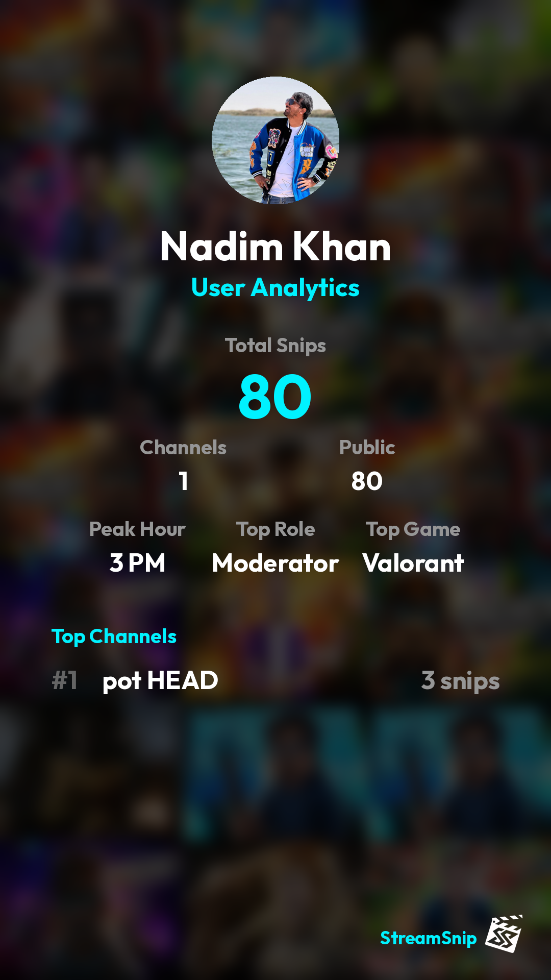 Stats Share Card