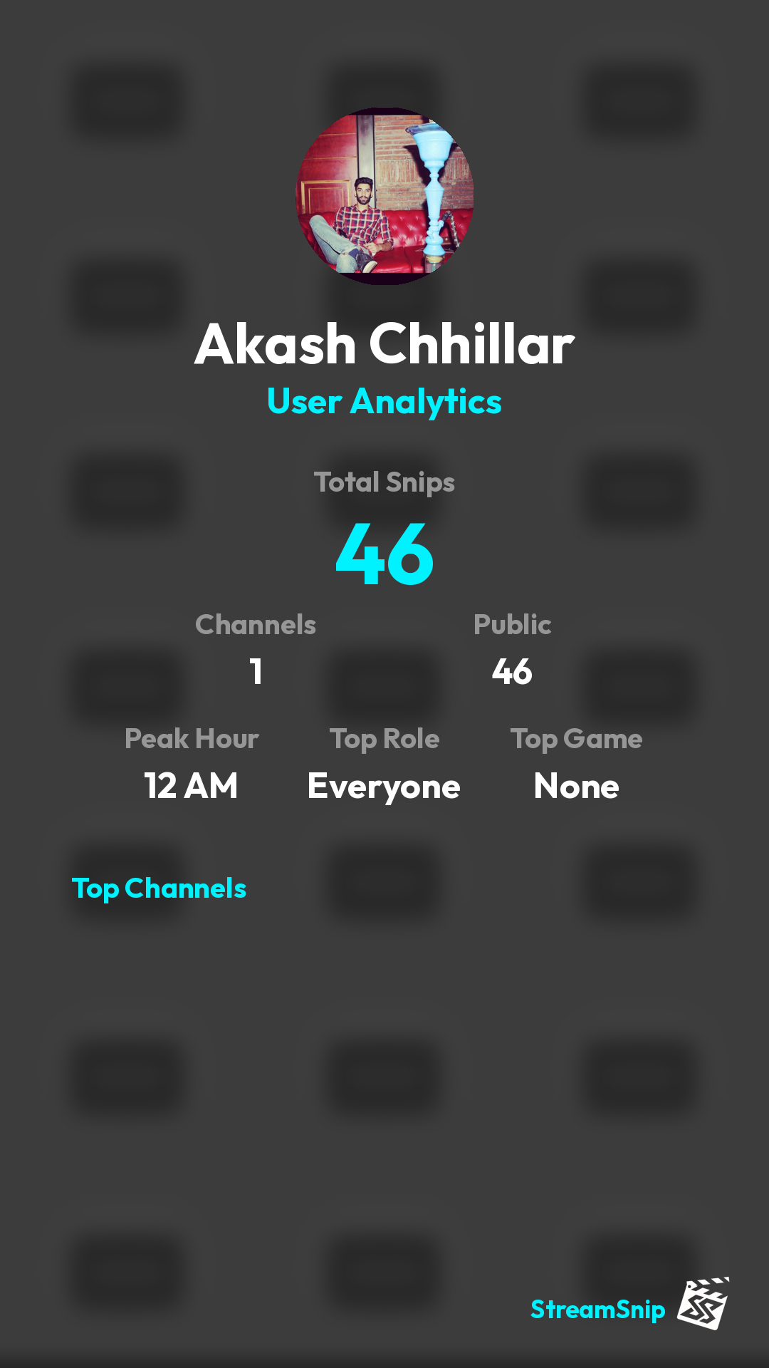 Stats Share Card