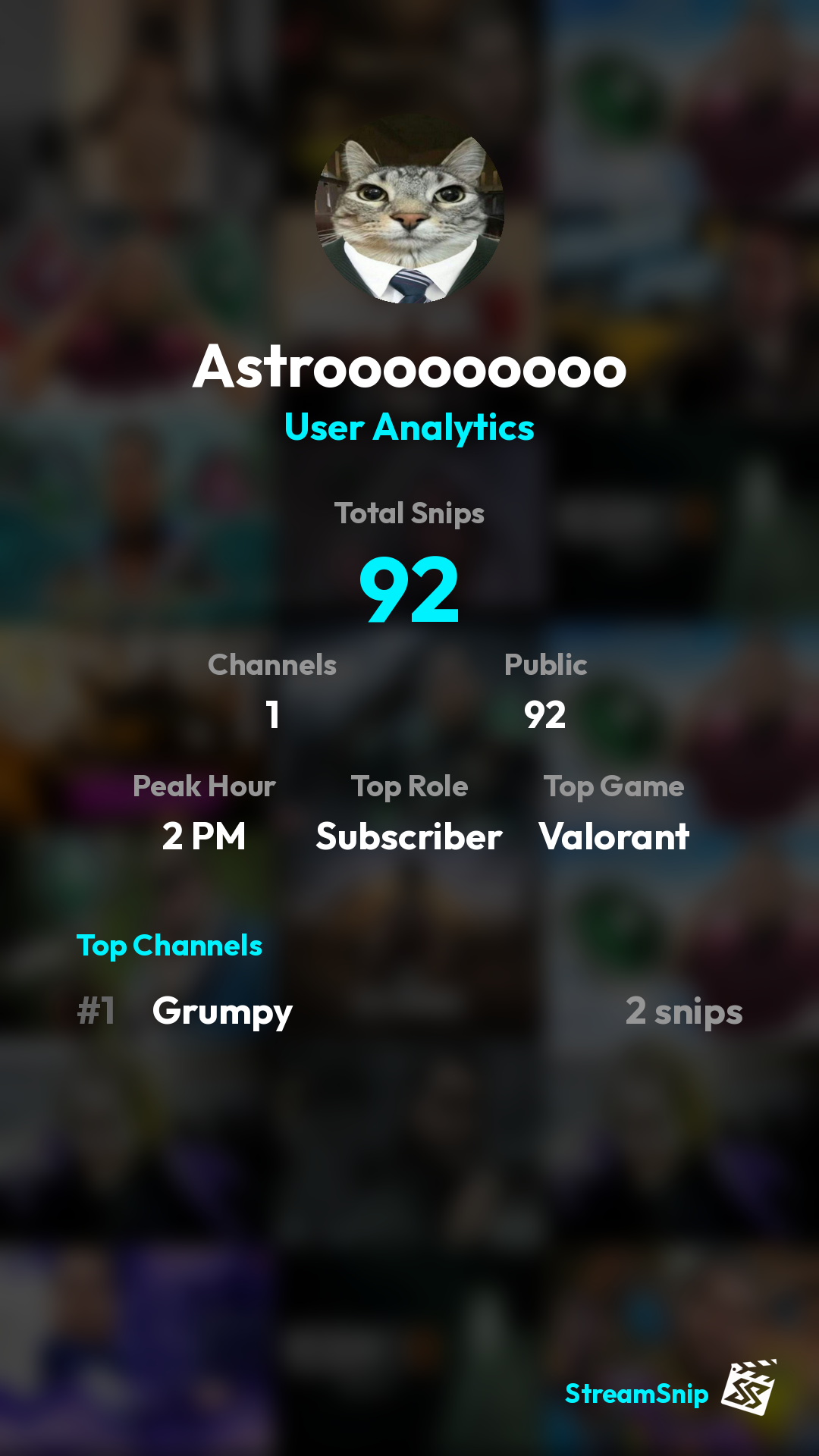 Stats Share Card