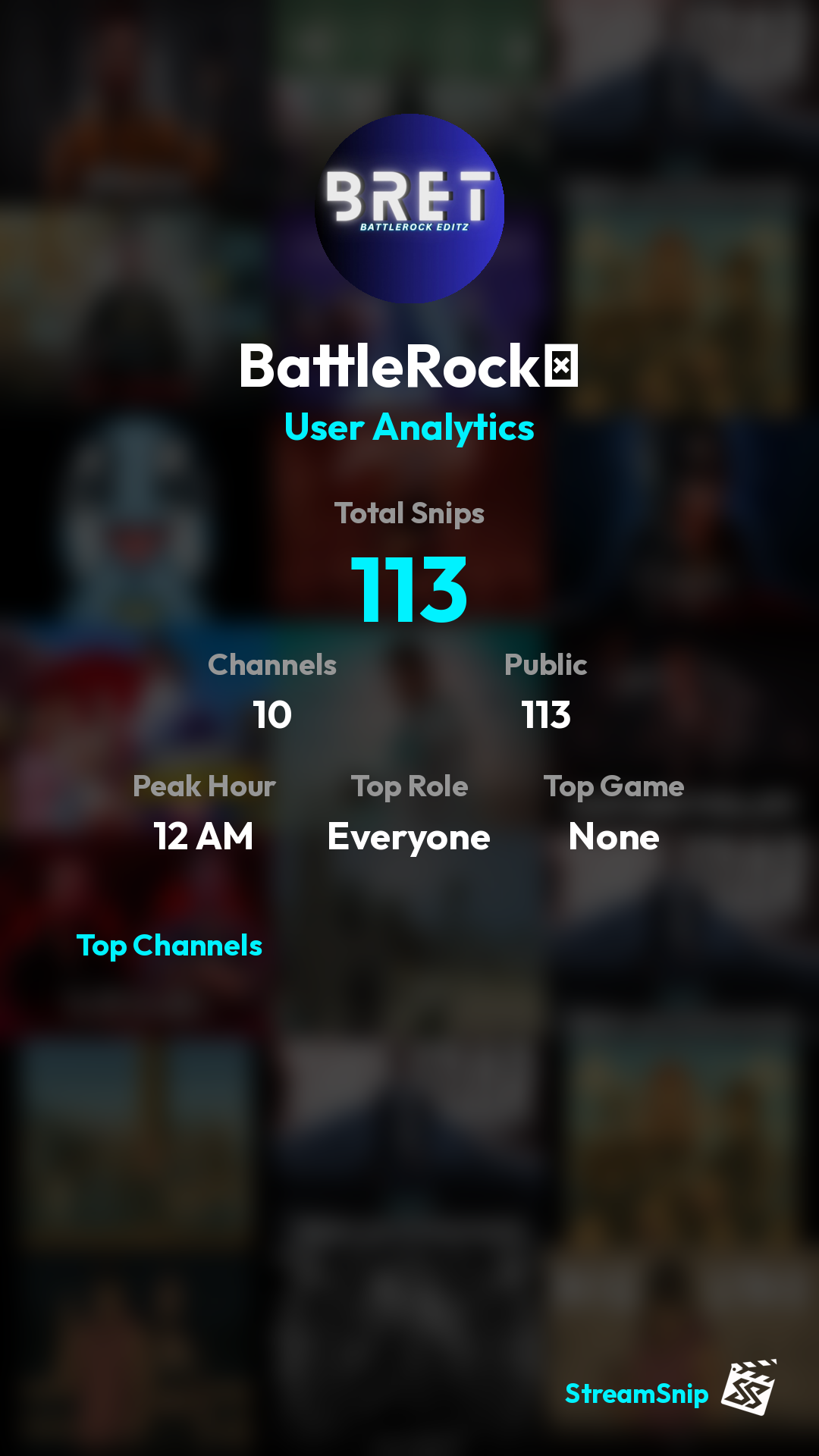 Stats Share Card