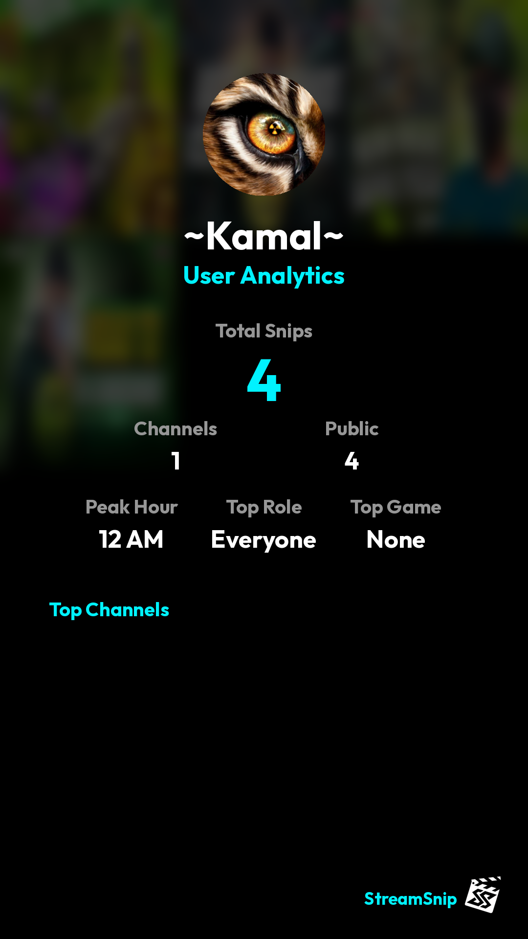 Stats Share Card