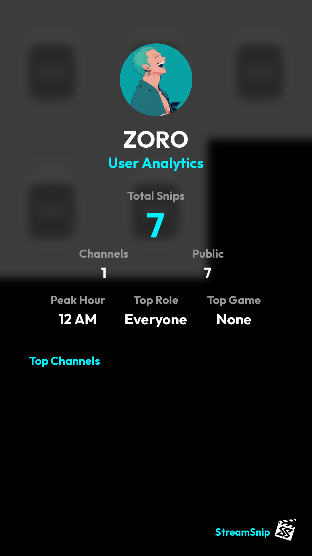 Stats Share Card