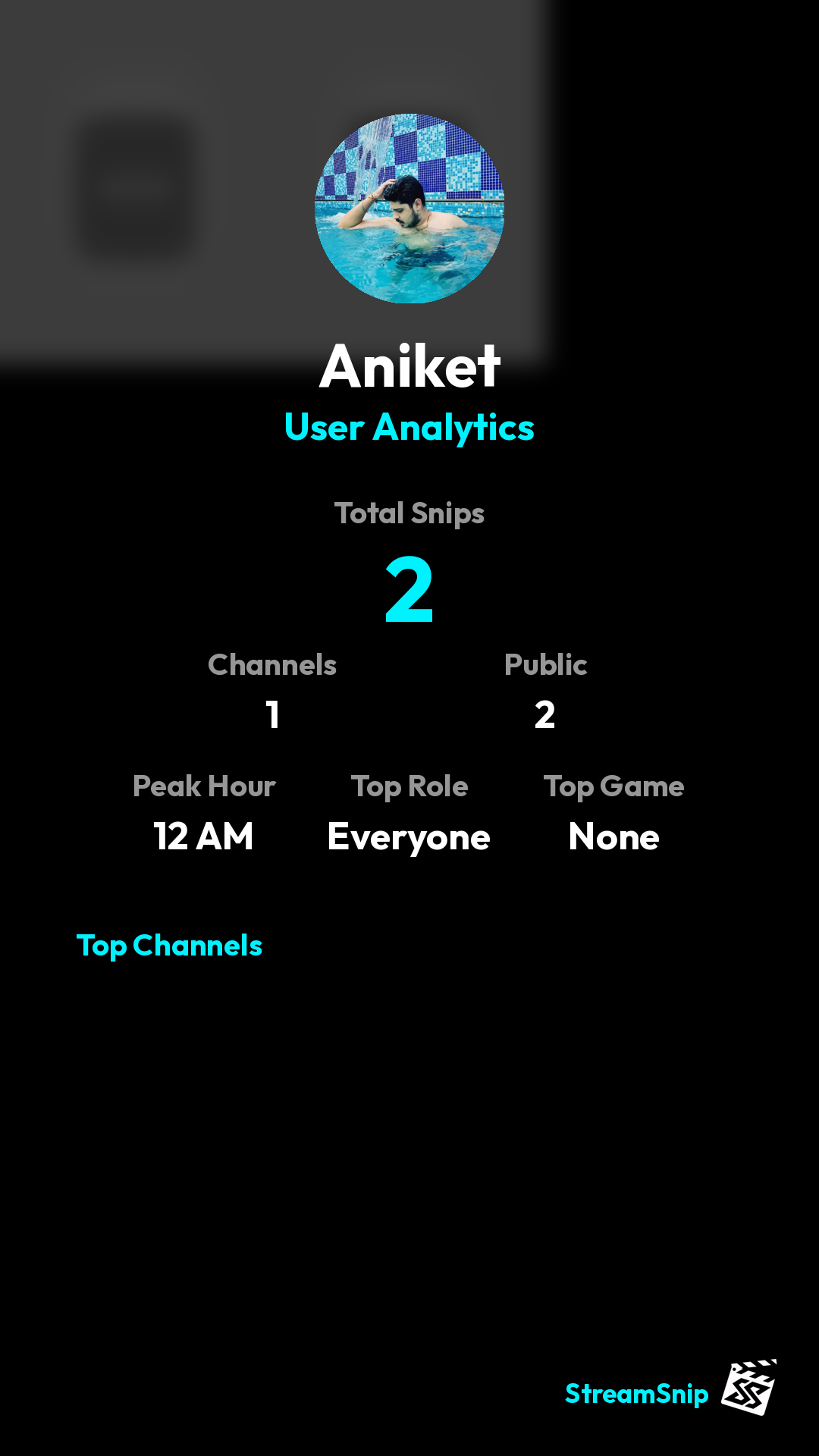 Stats Share Card