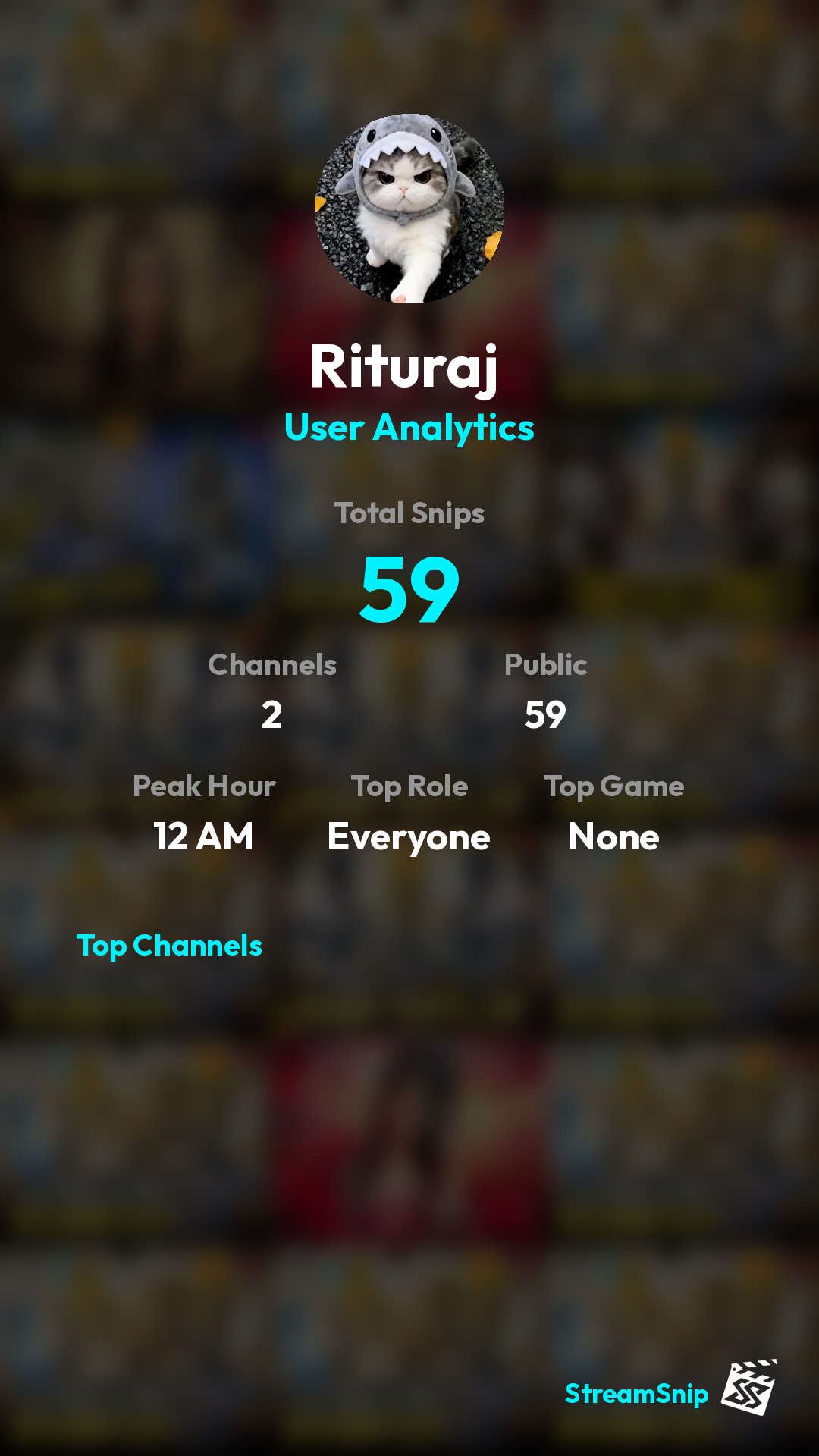 Stats Share Card