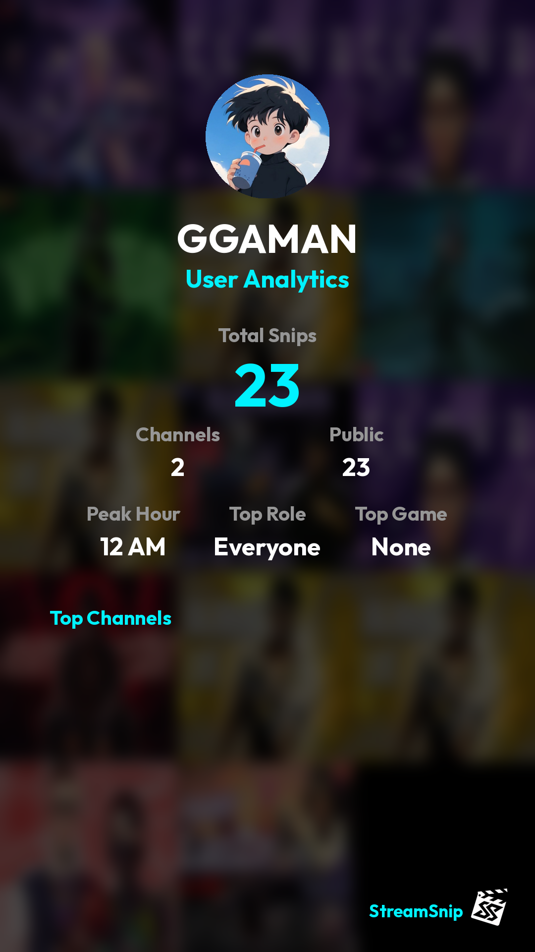 Stats Share Card