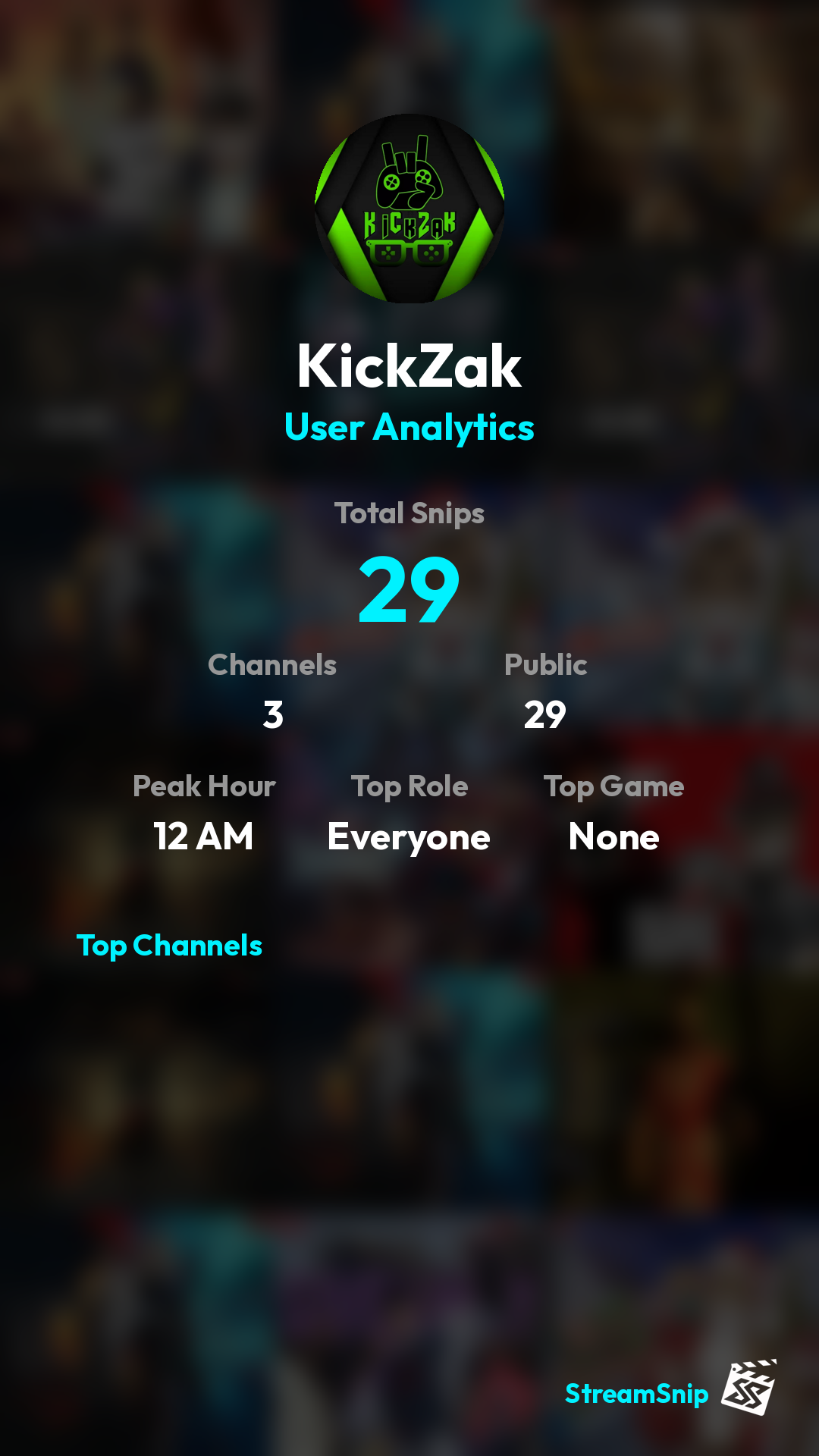 Stats Share Card