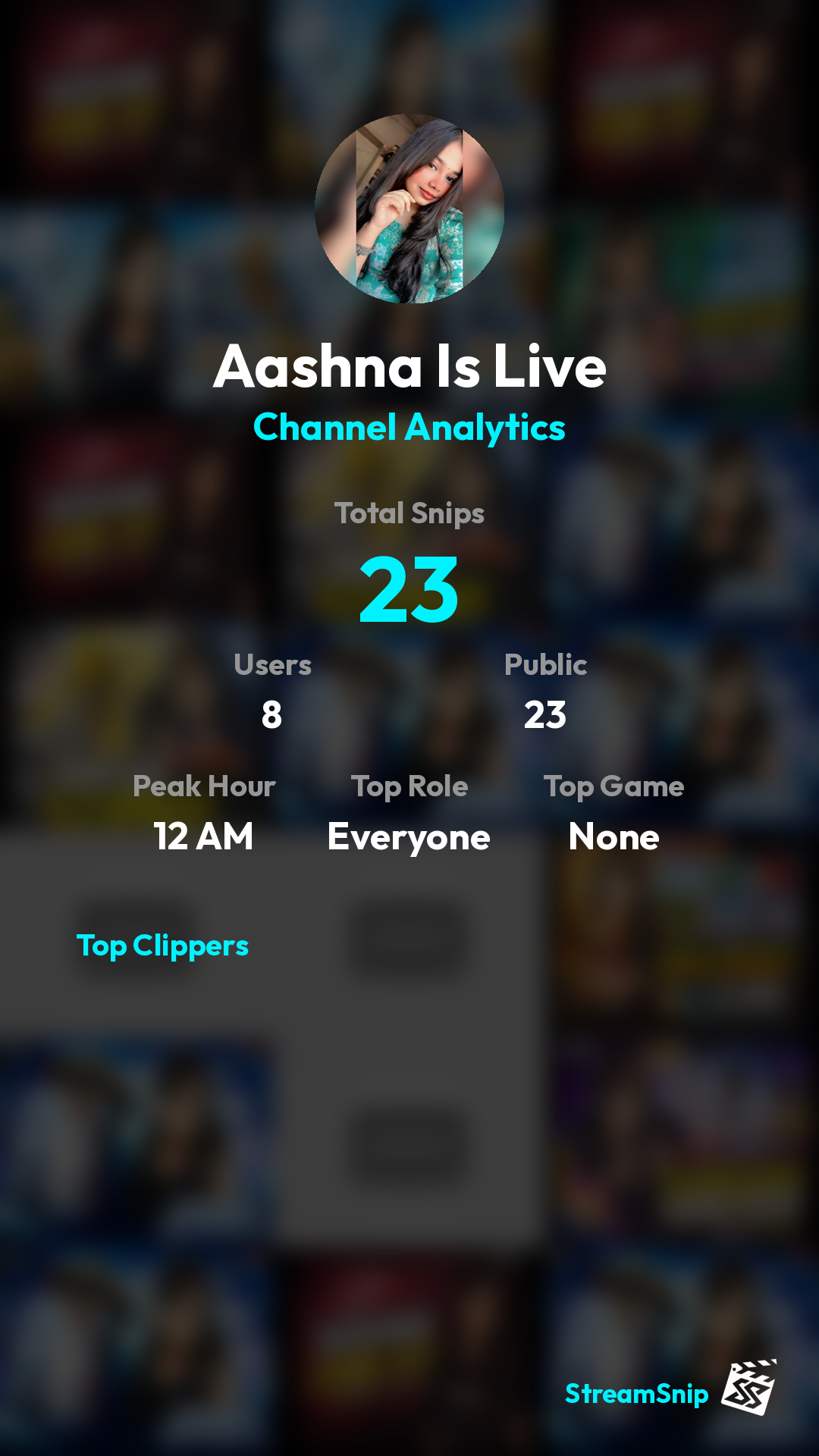 Stats Share Card