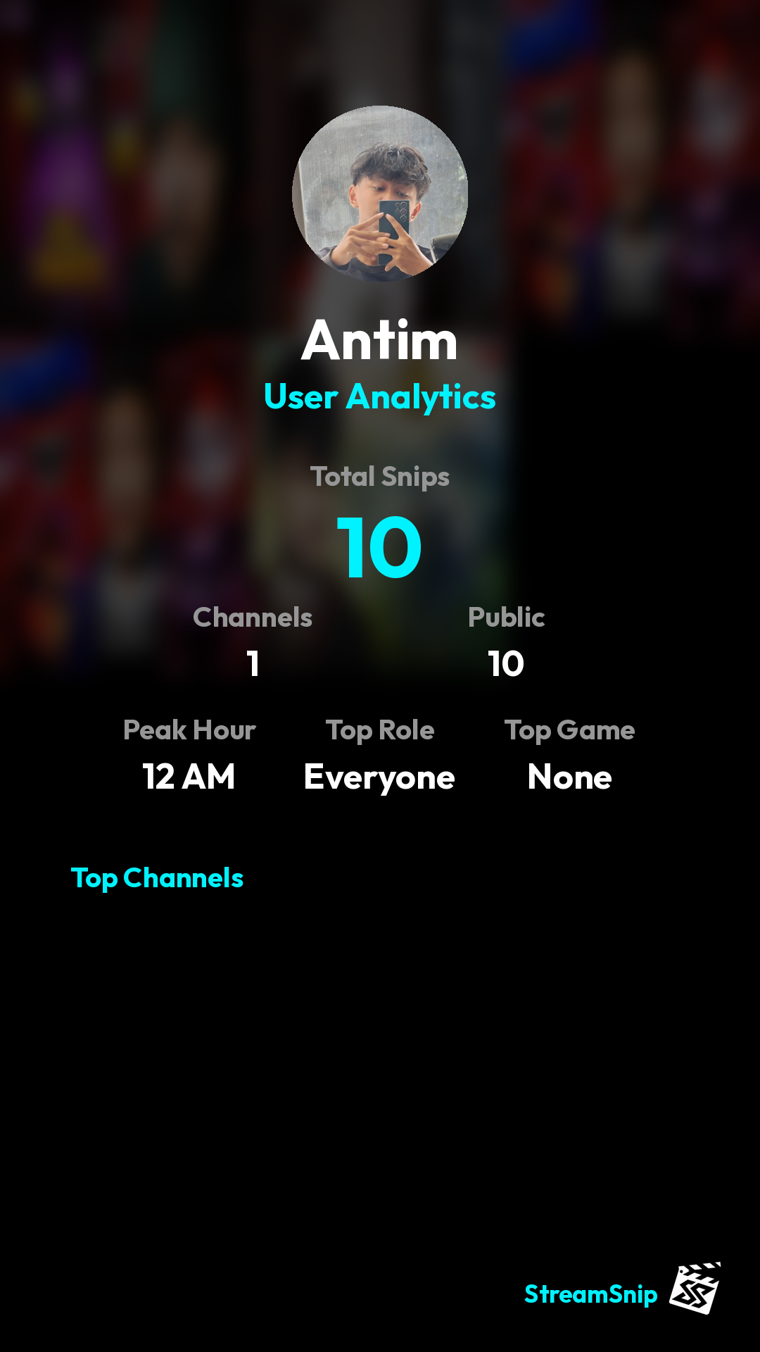 Stats Share Card