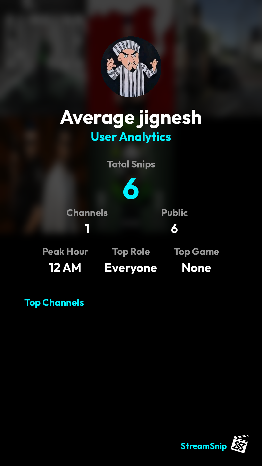 Stats Share Card