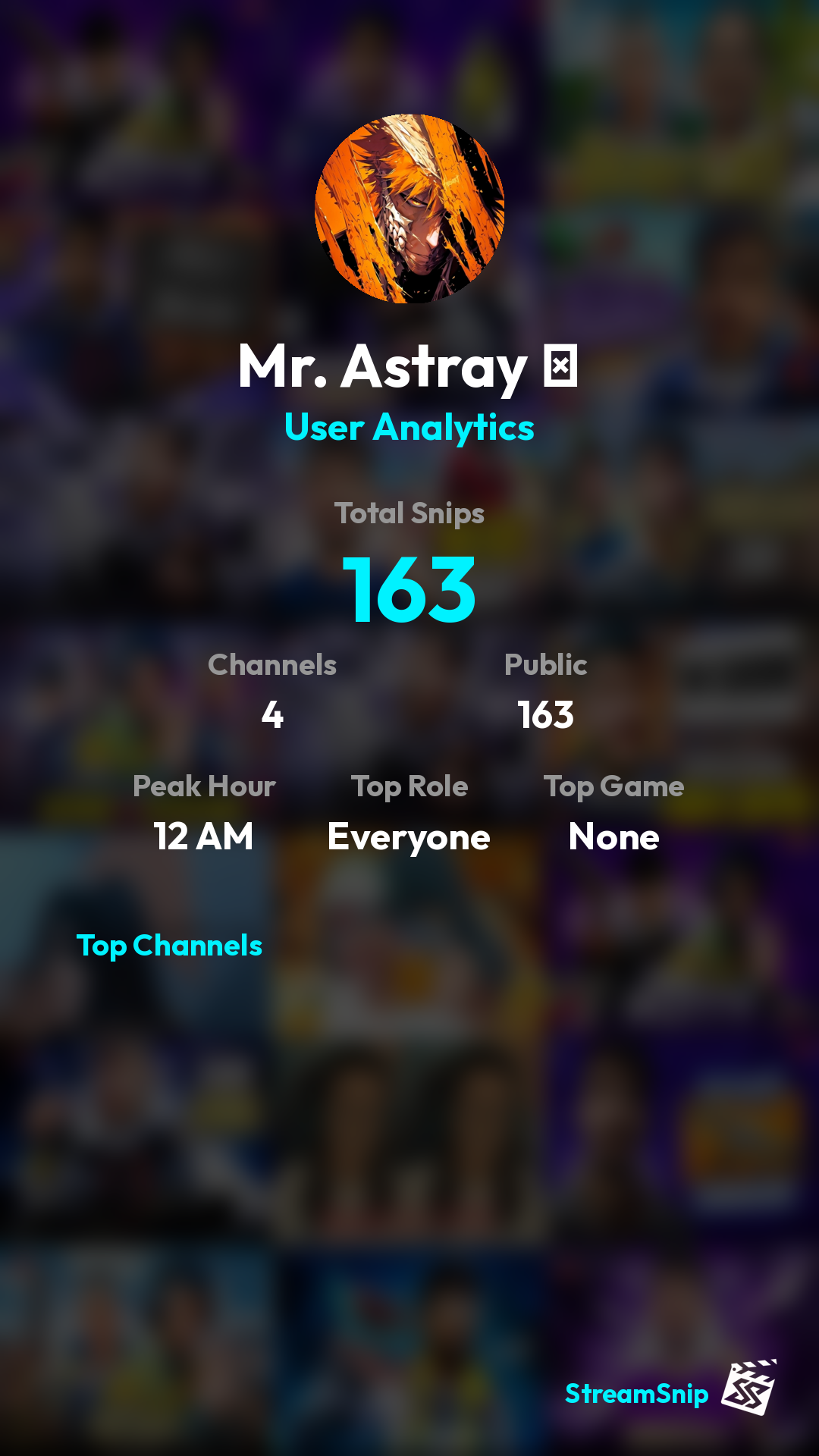 Stats Share Card
