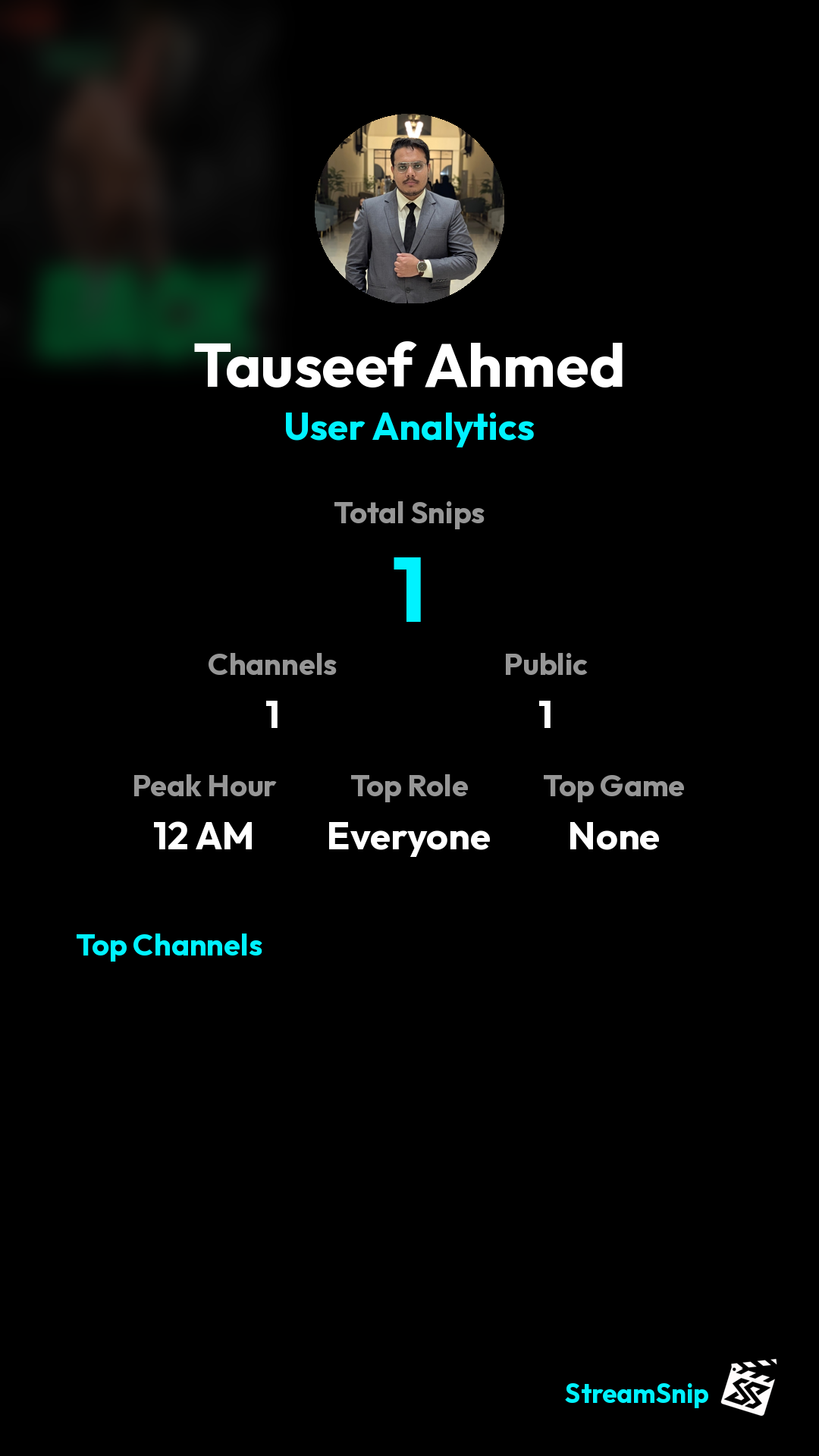 Stats Share Card
