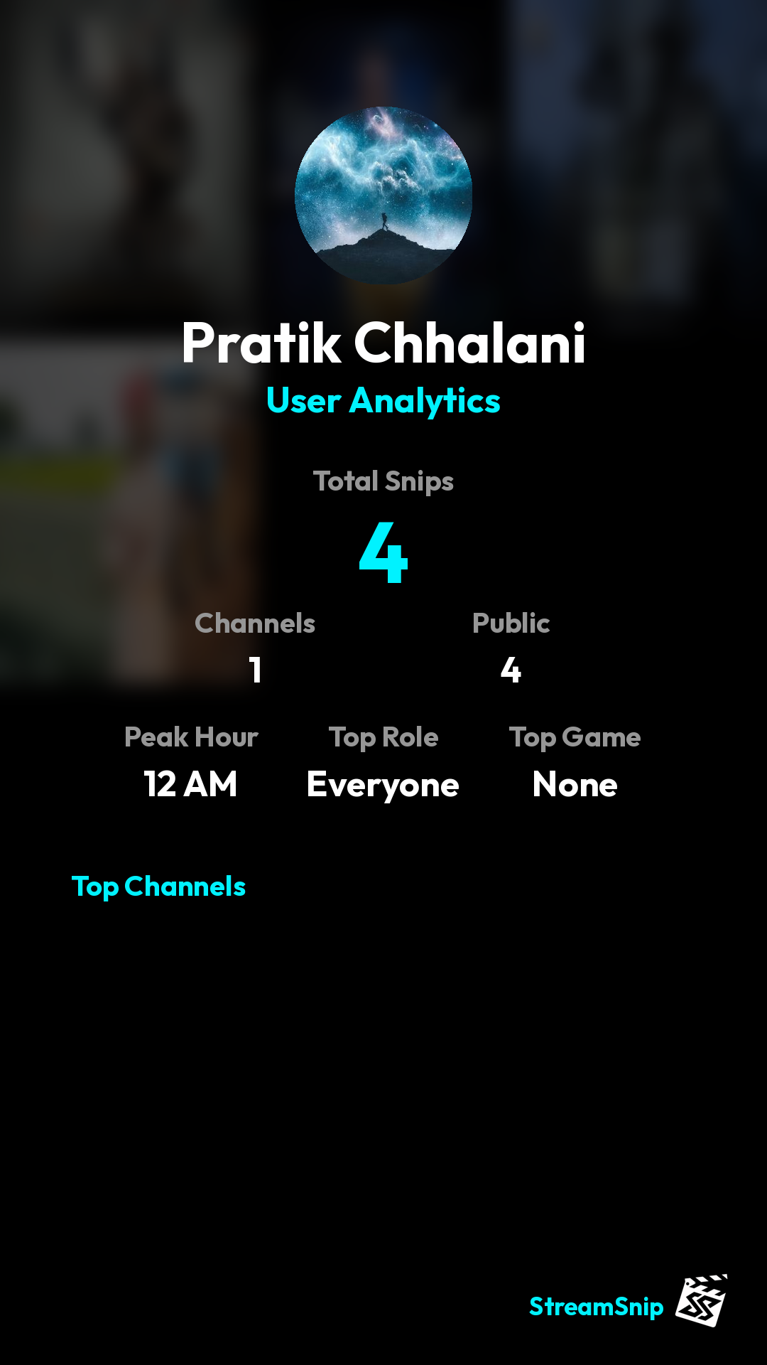 Stats Share Card