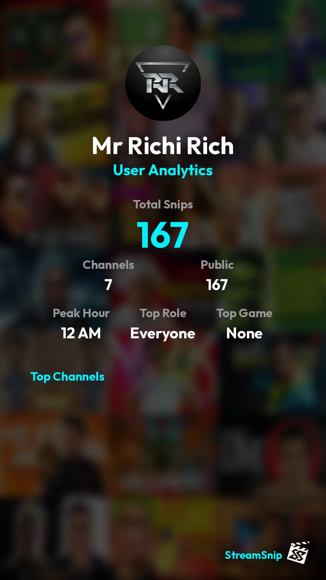 Stats Share Card