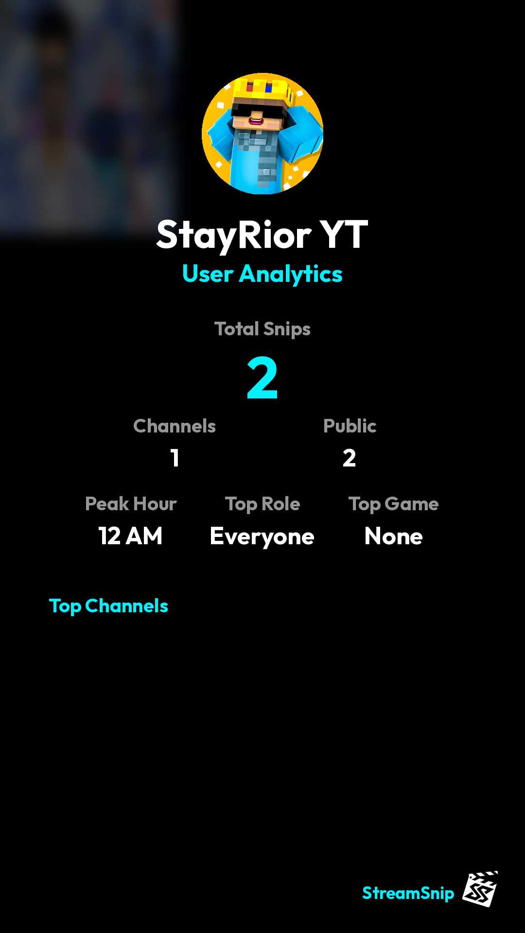Stats Share Card