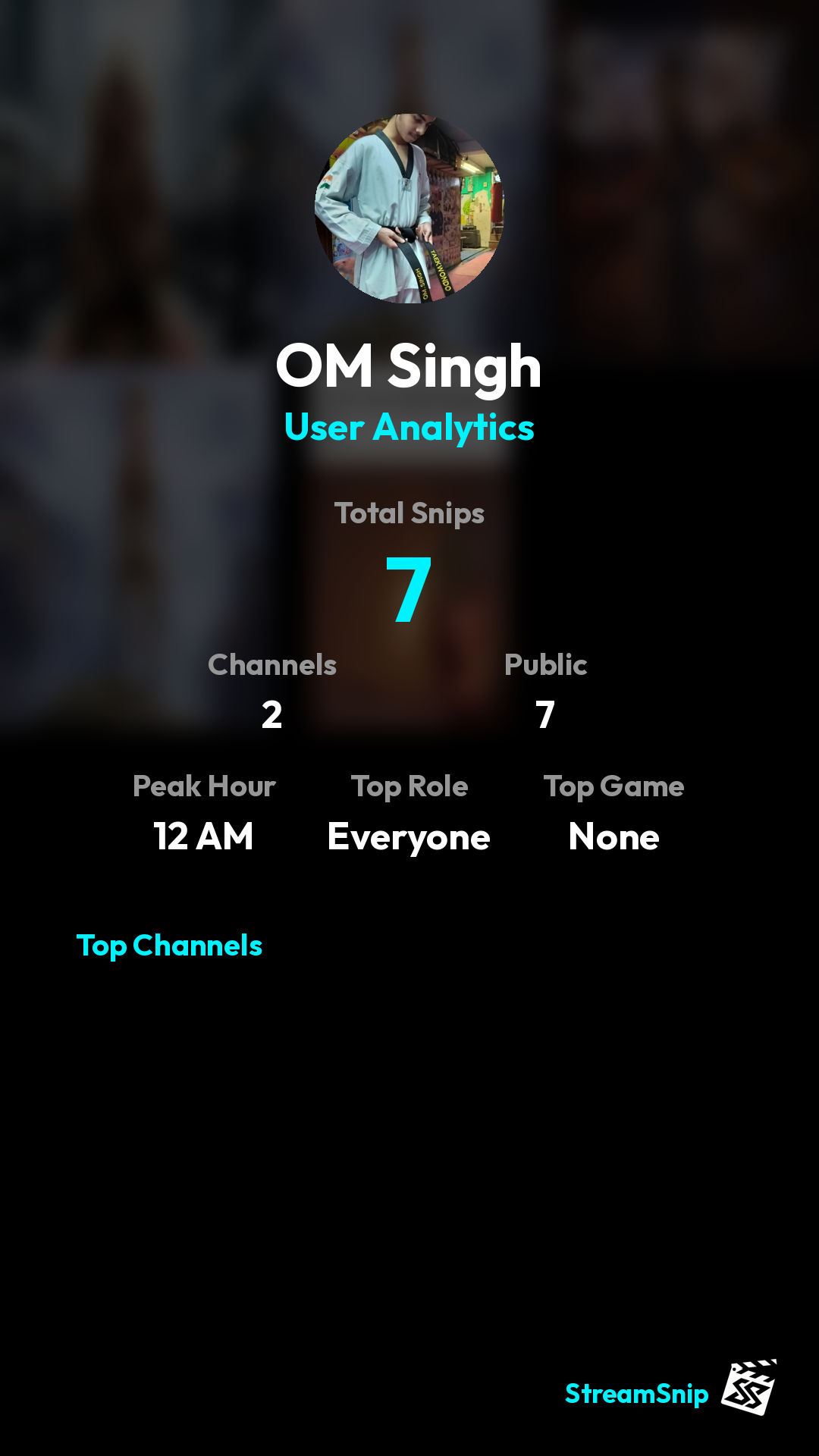 Stats Share Card