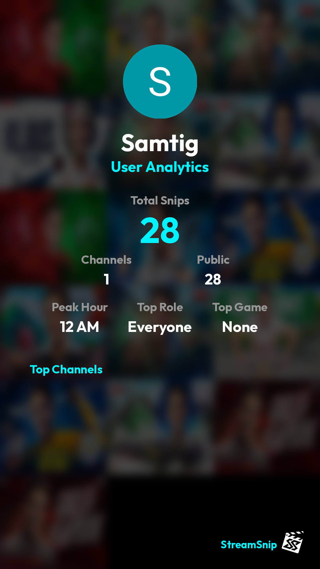 Stats Share Card