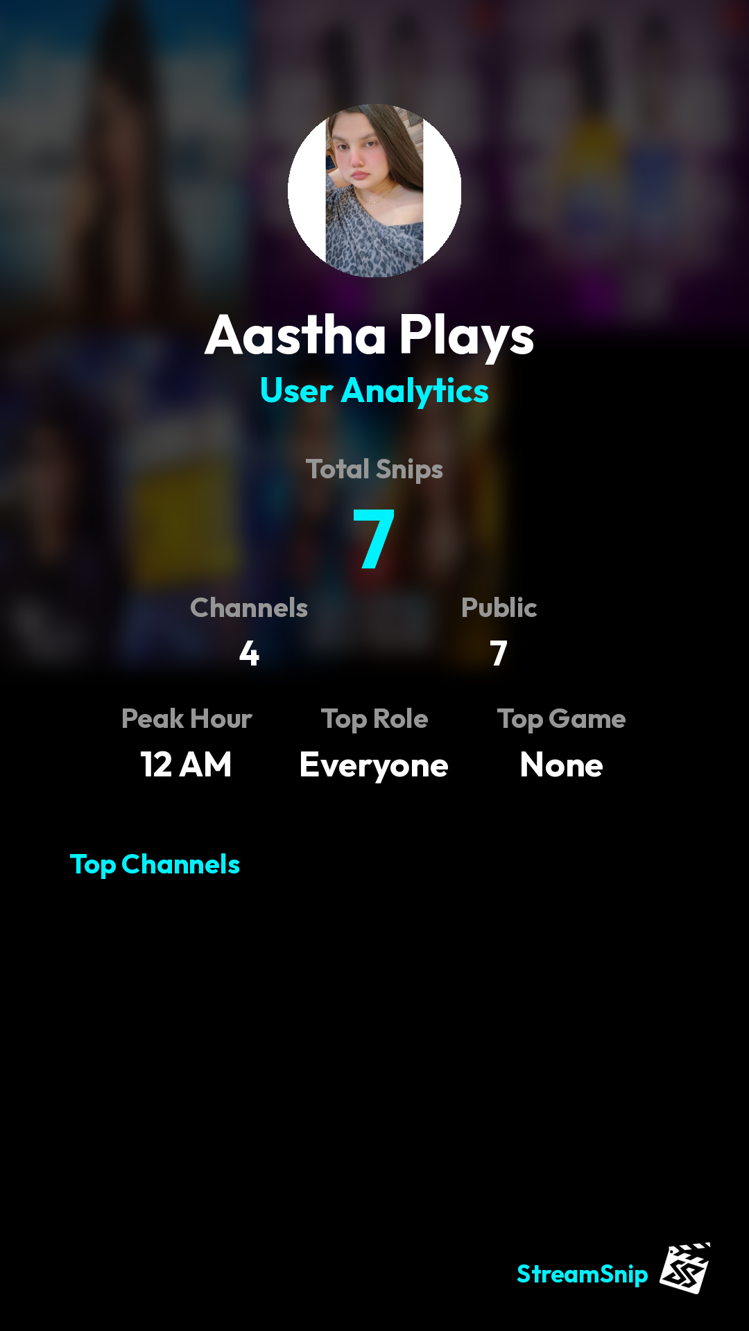 Stats Share Card