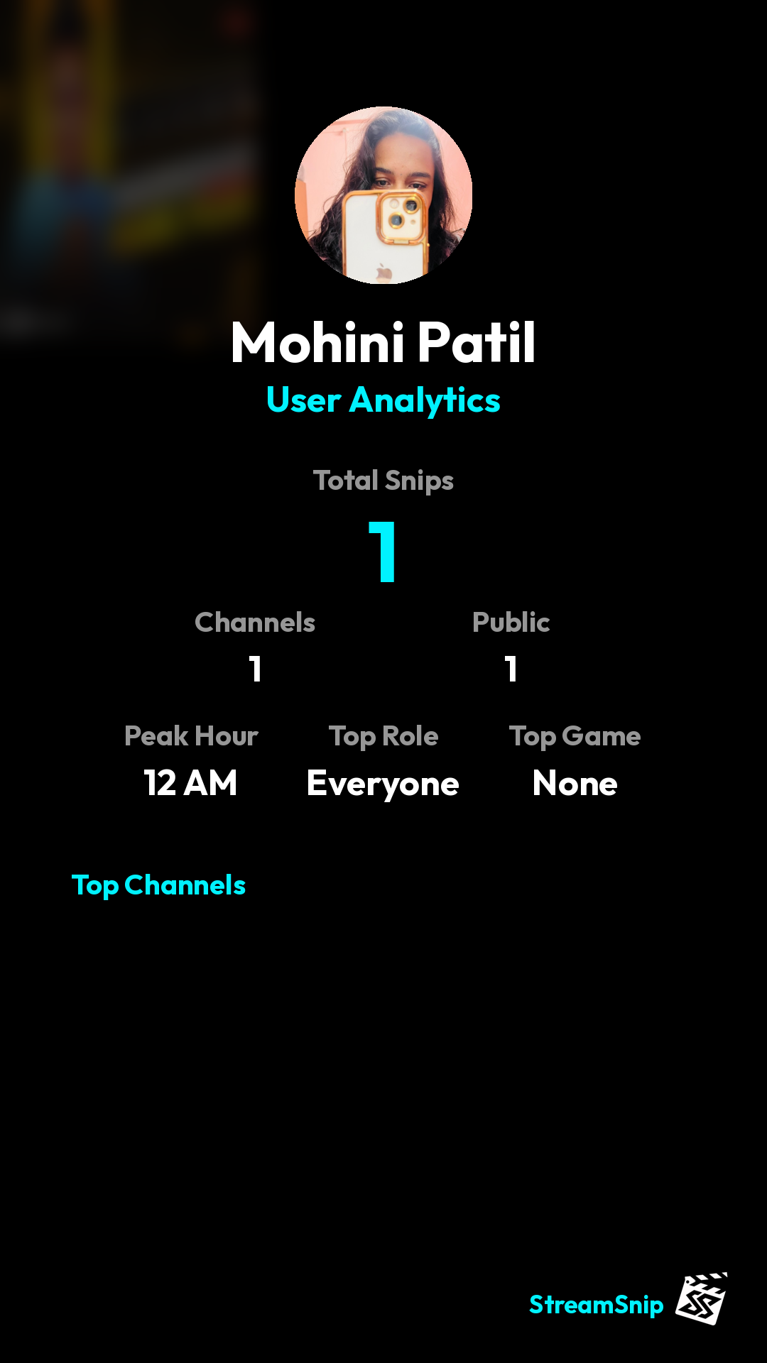 Stats Share Card