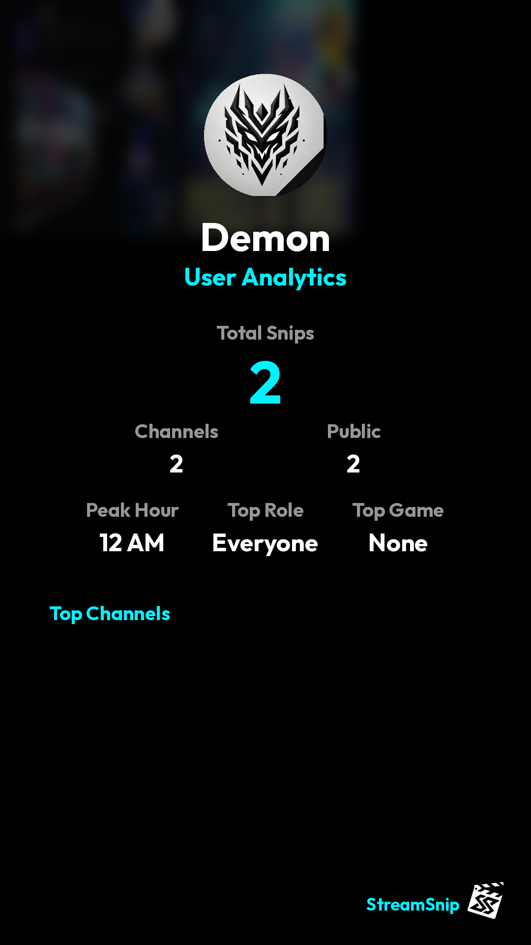 Stats Share Card