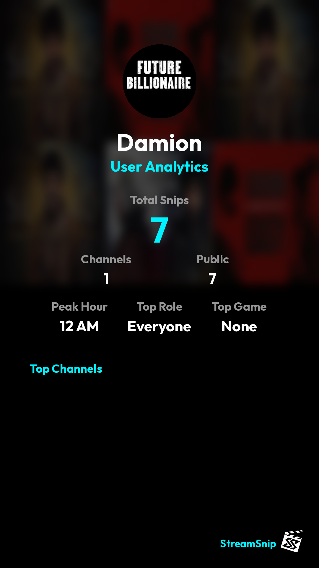 Stats Share Card