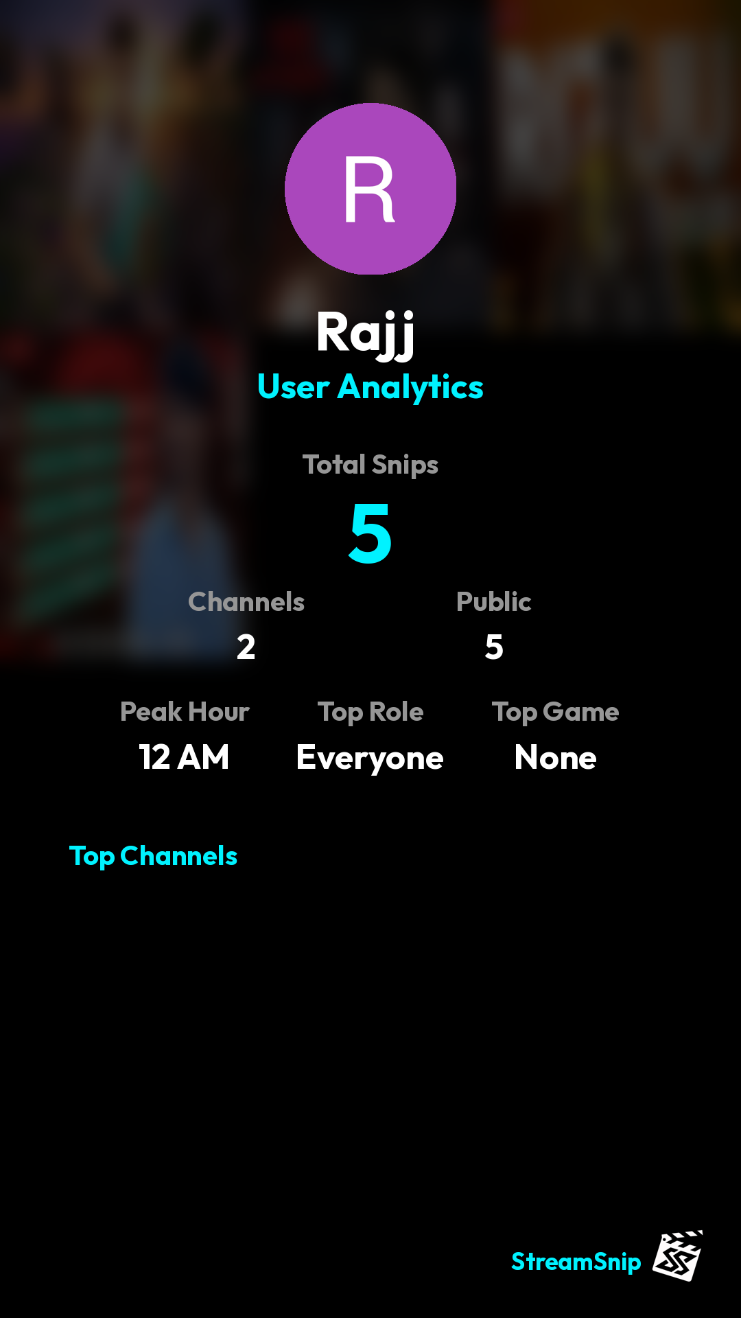 Stats Share Card