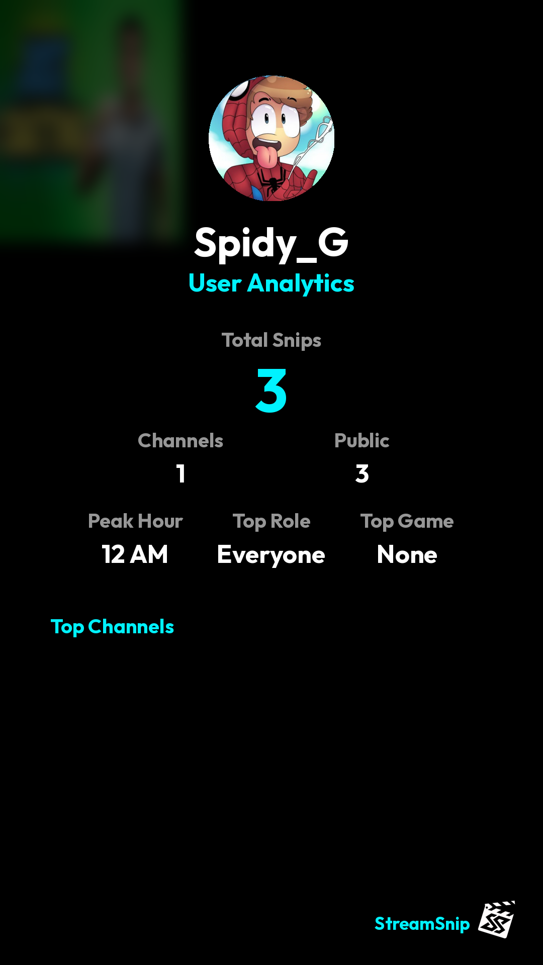 Stats Share Card