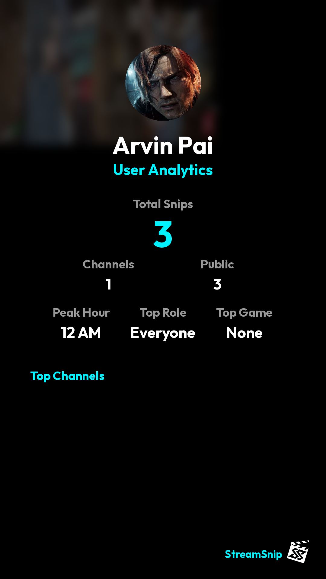 Stats Share Card