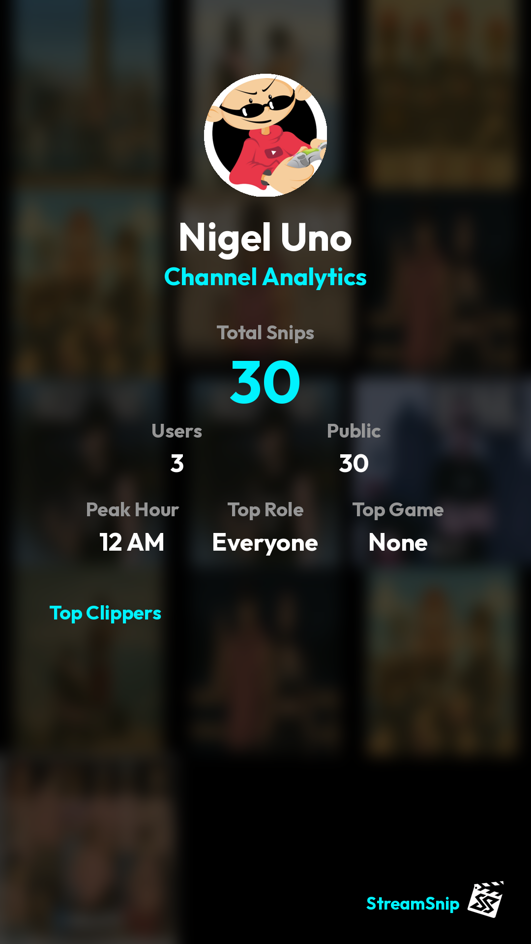 Stats Share Card