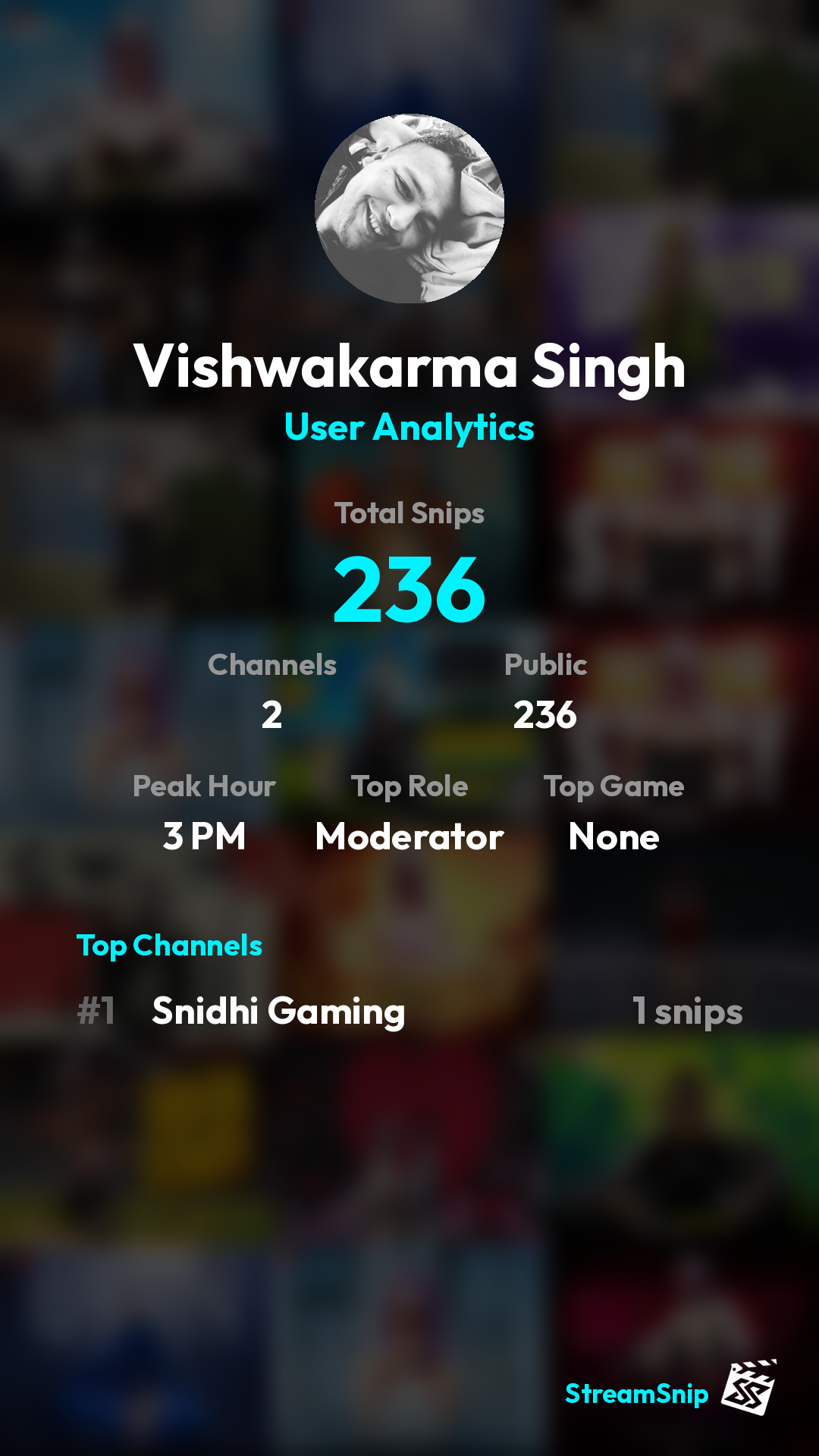 Stats Share Card