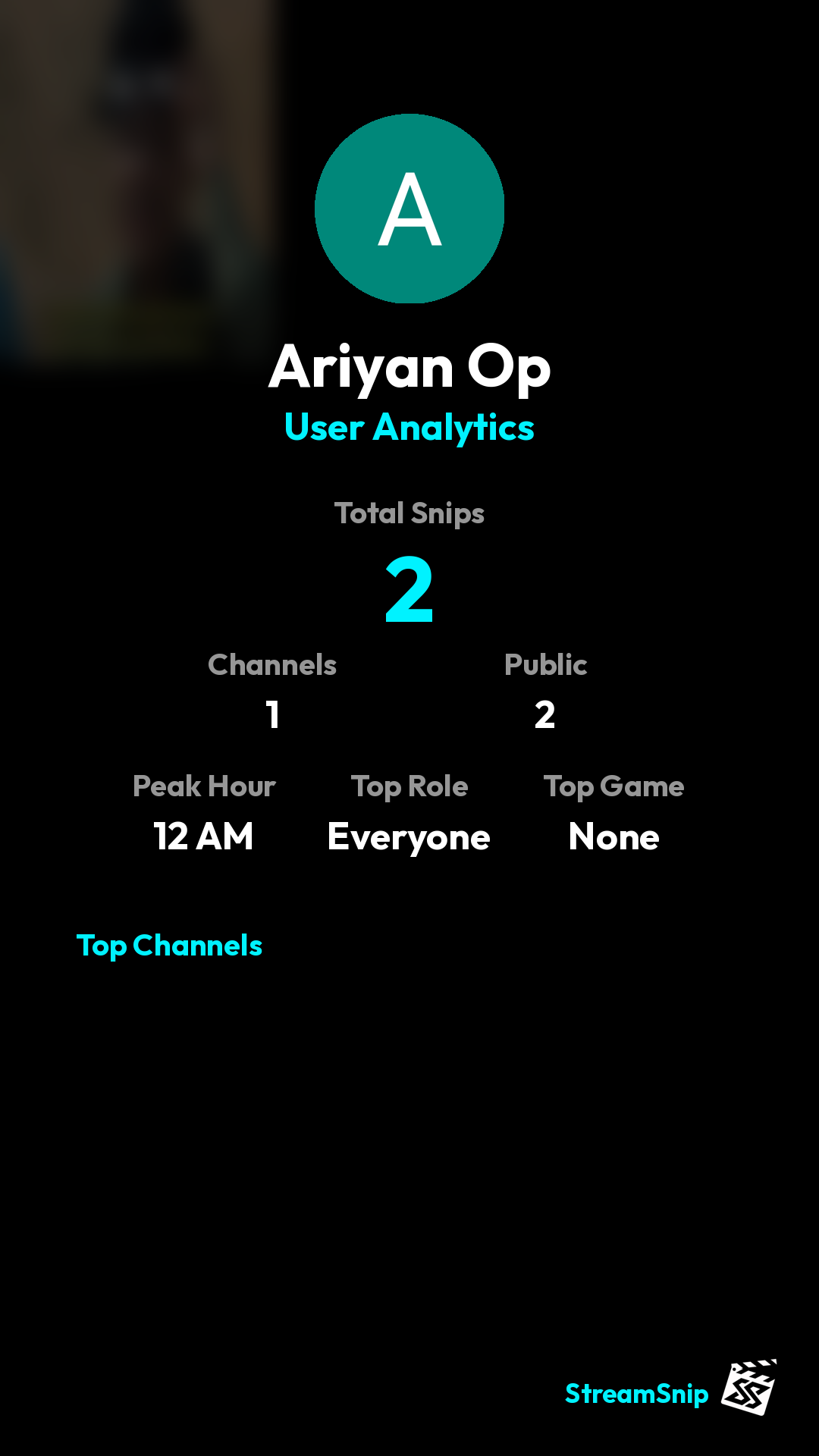 Stats Share Card