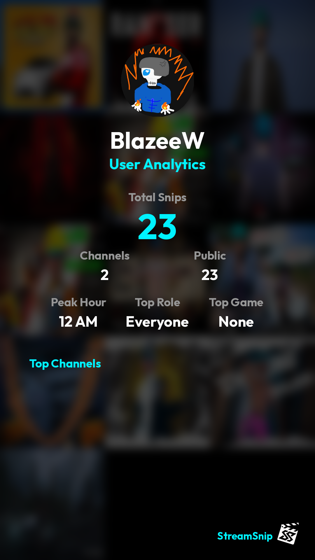 Stats Share Card