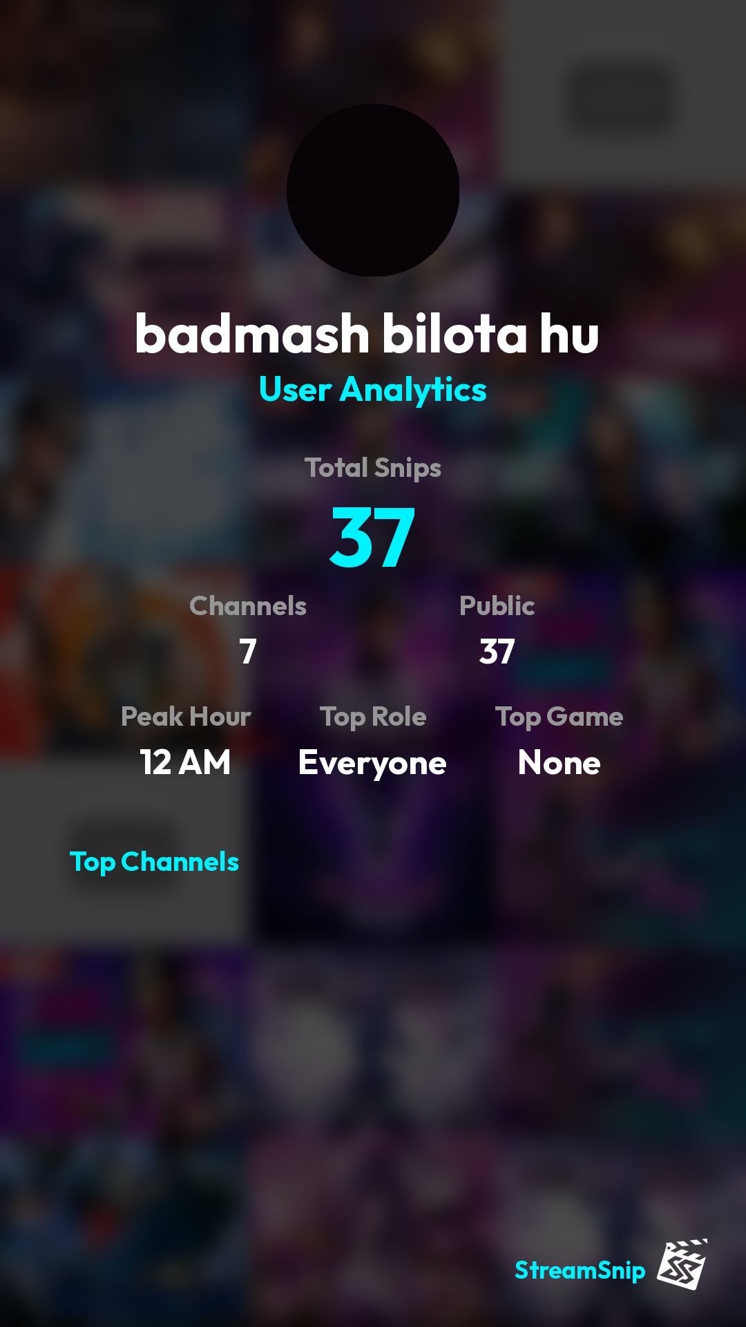 Stats Share Card