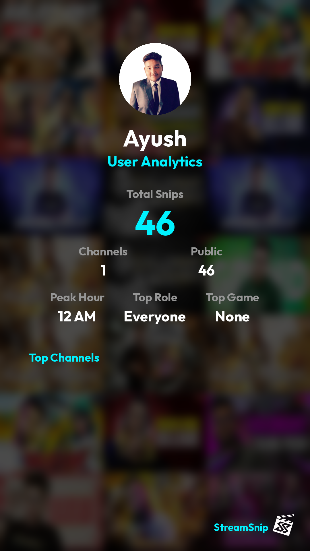 Stats Share Card