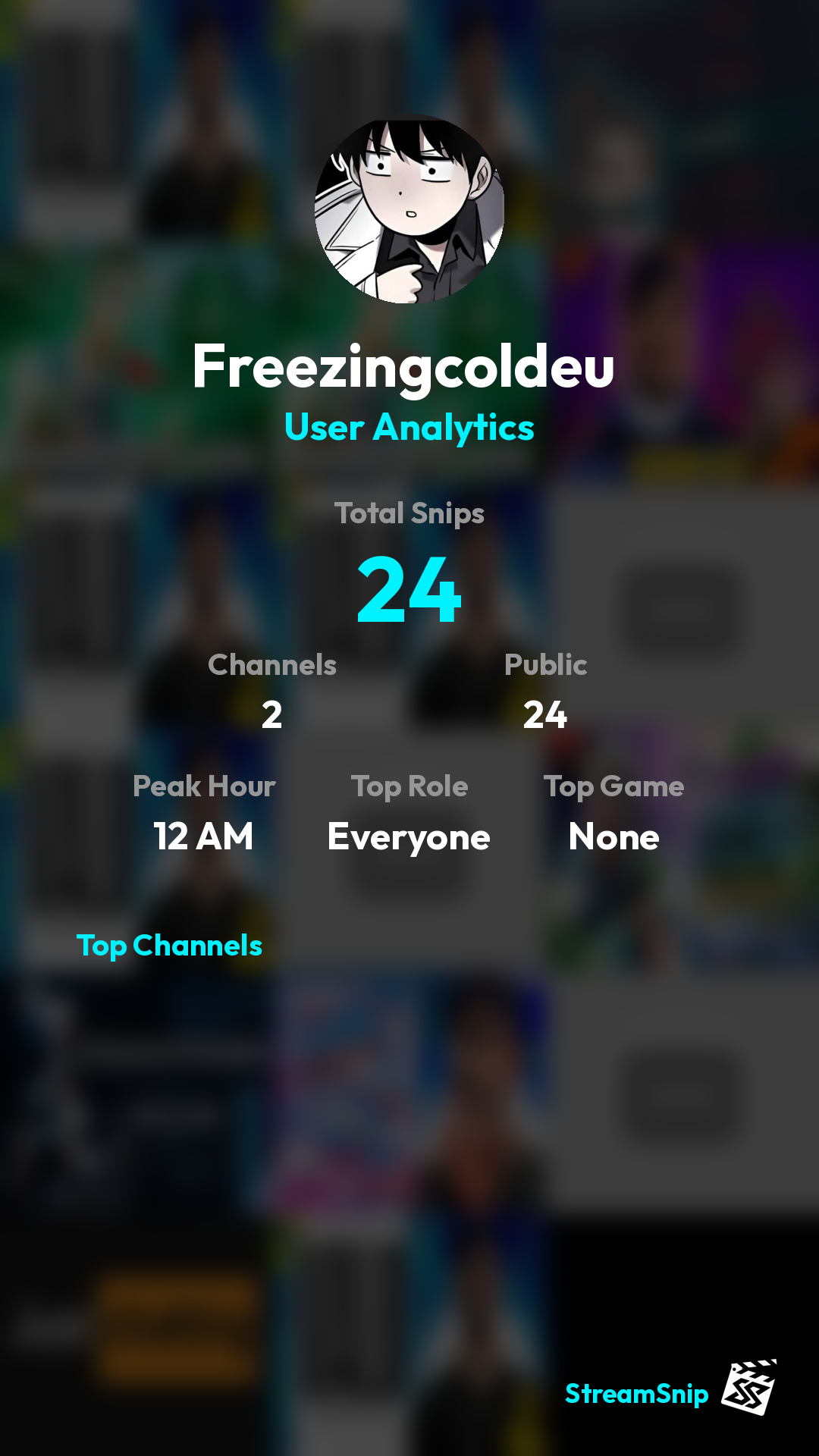 Stats Share Card
