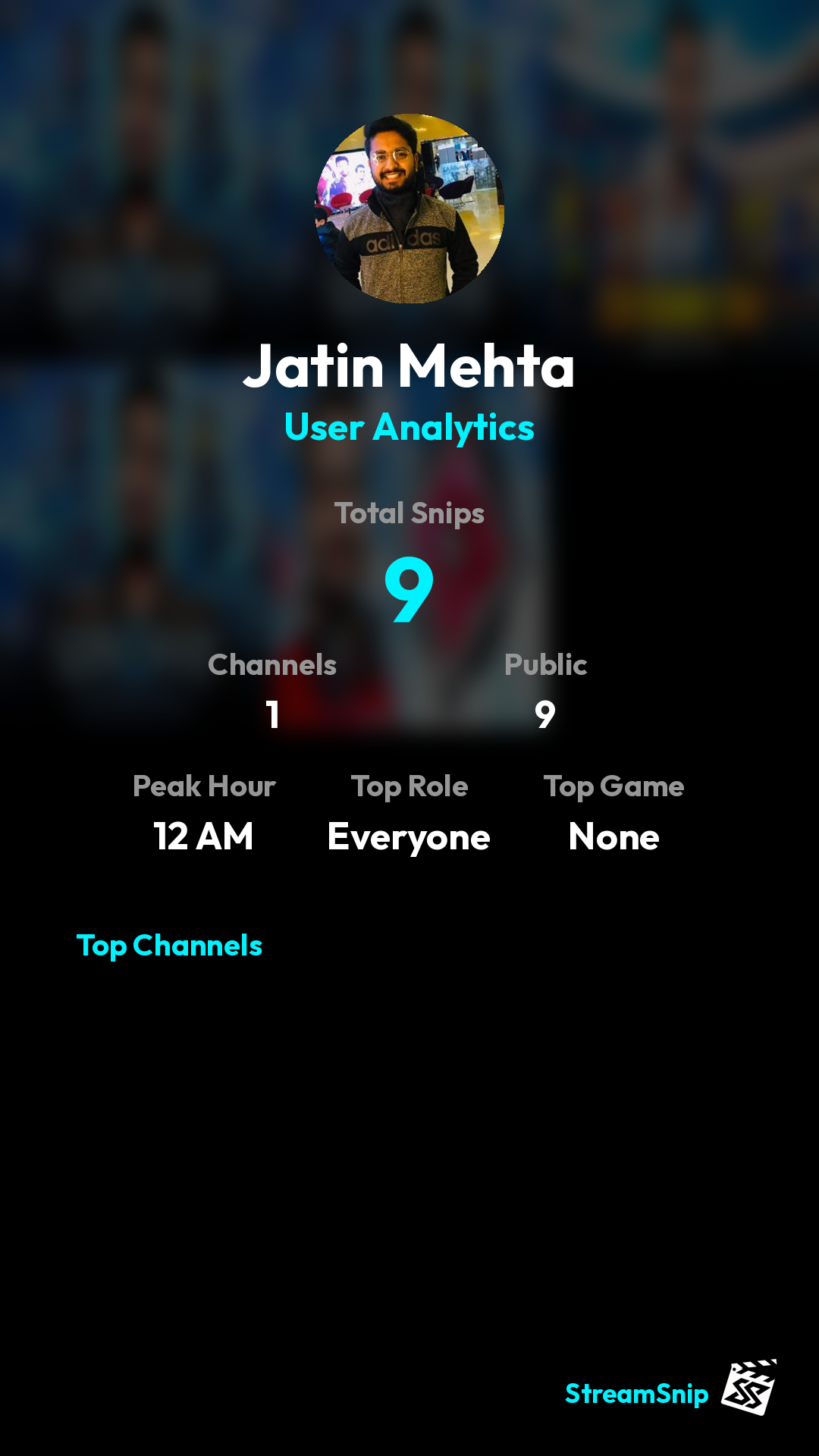 Stats Share Card