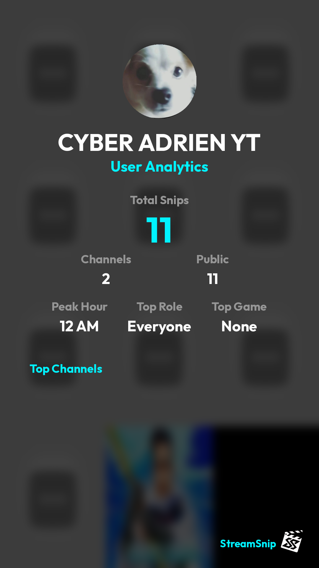 Stats Share Card