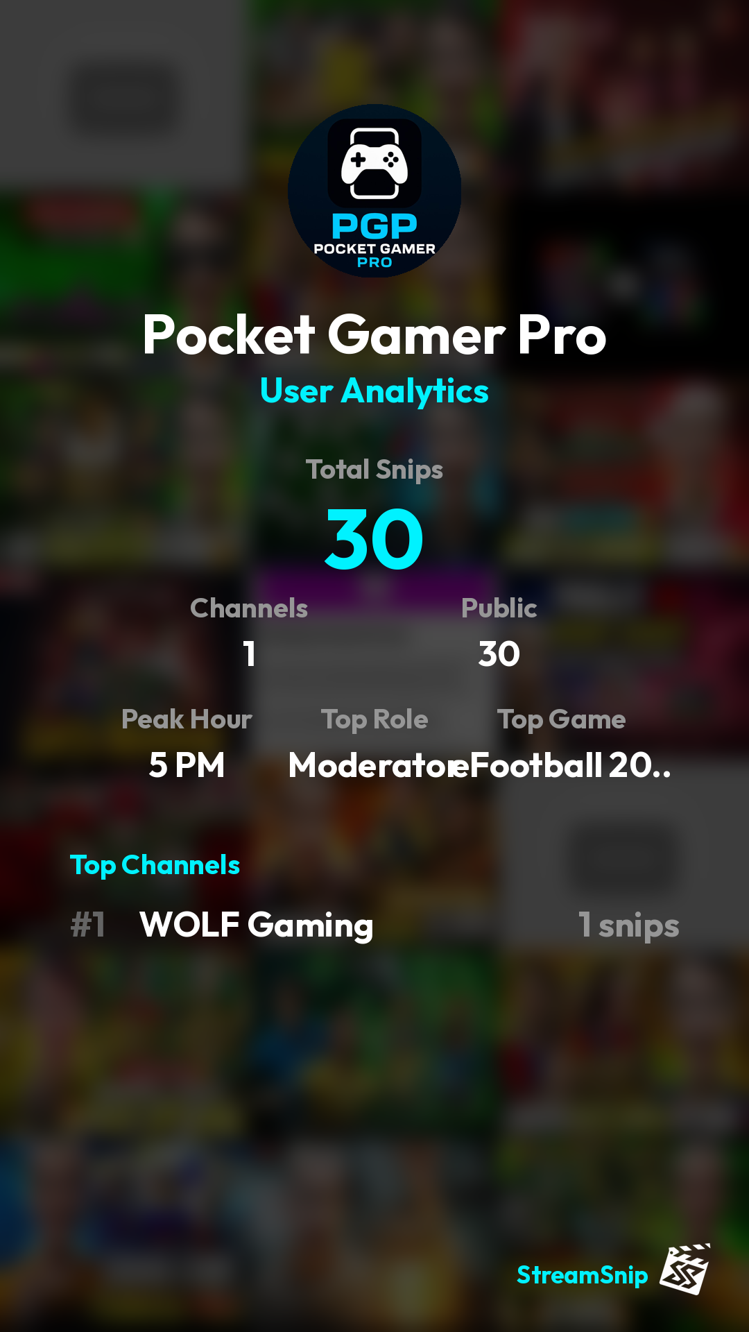 Stats Share Card