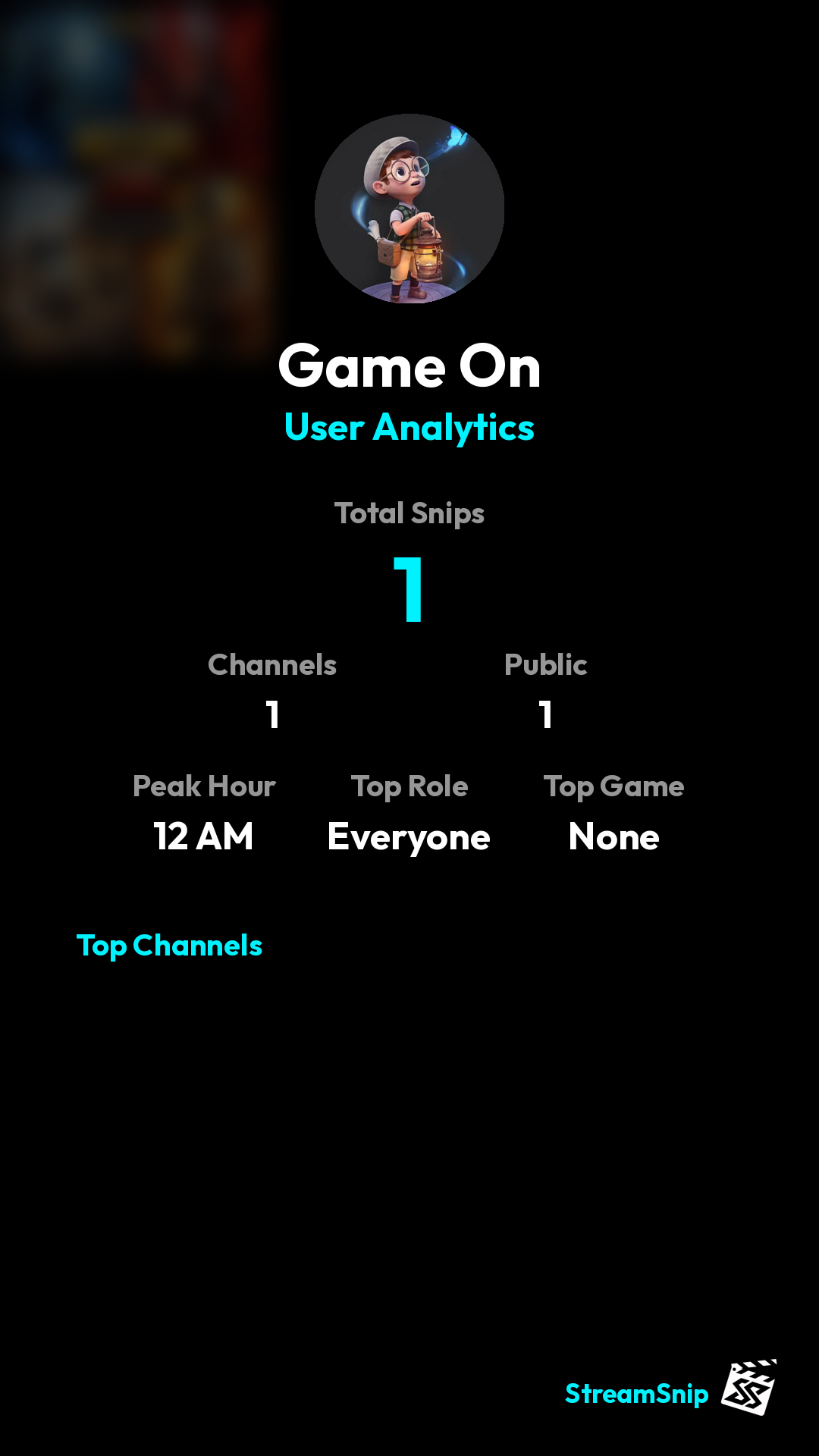 Stats Share Card